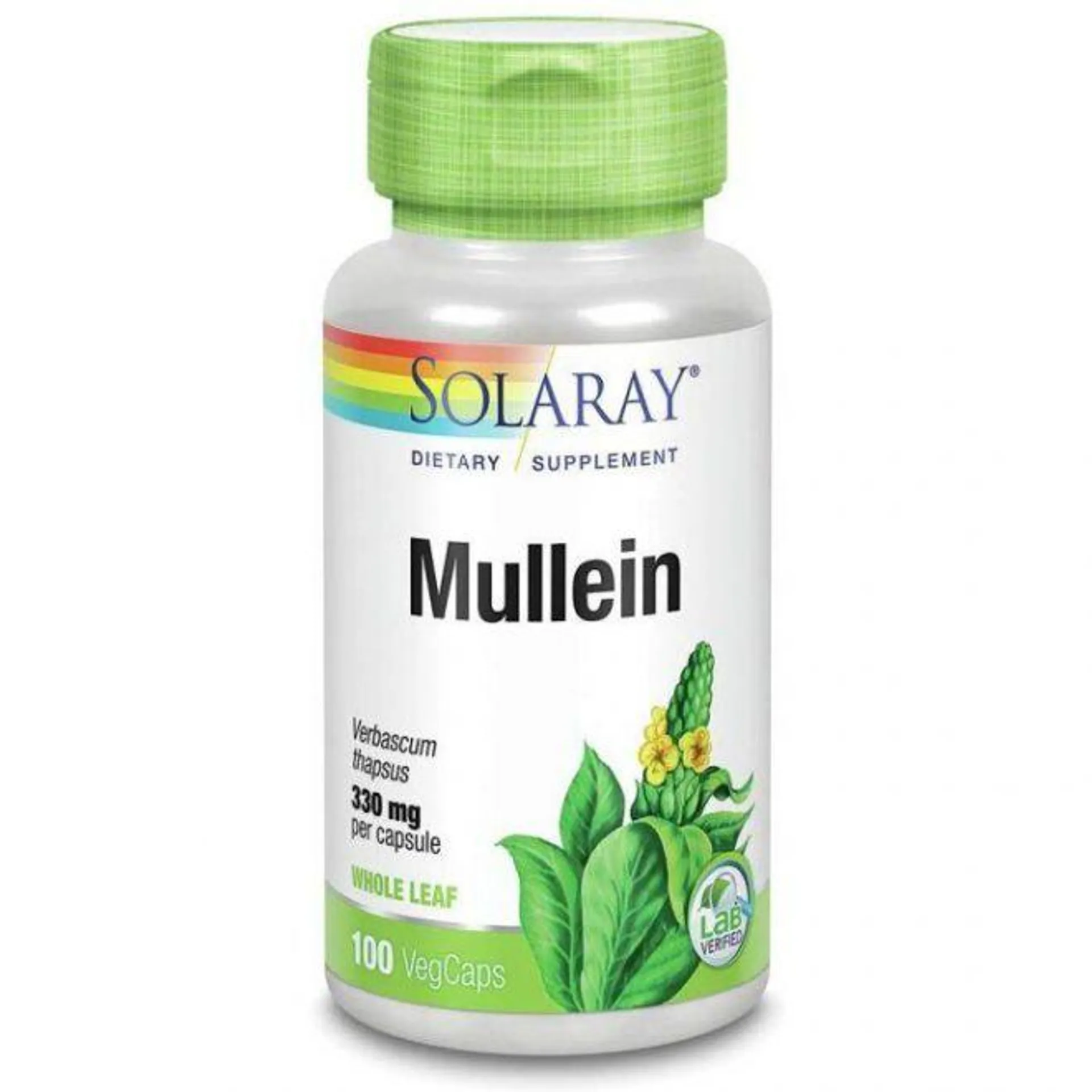 Solaray mullein 100 kapsler