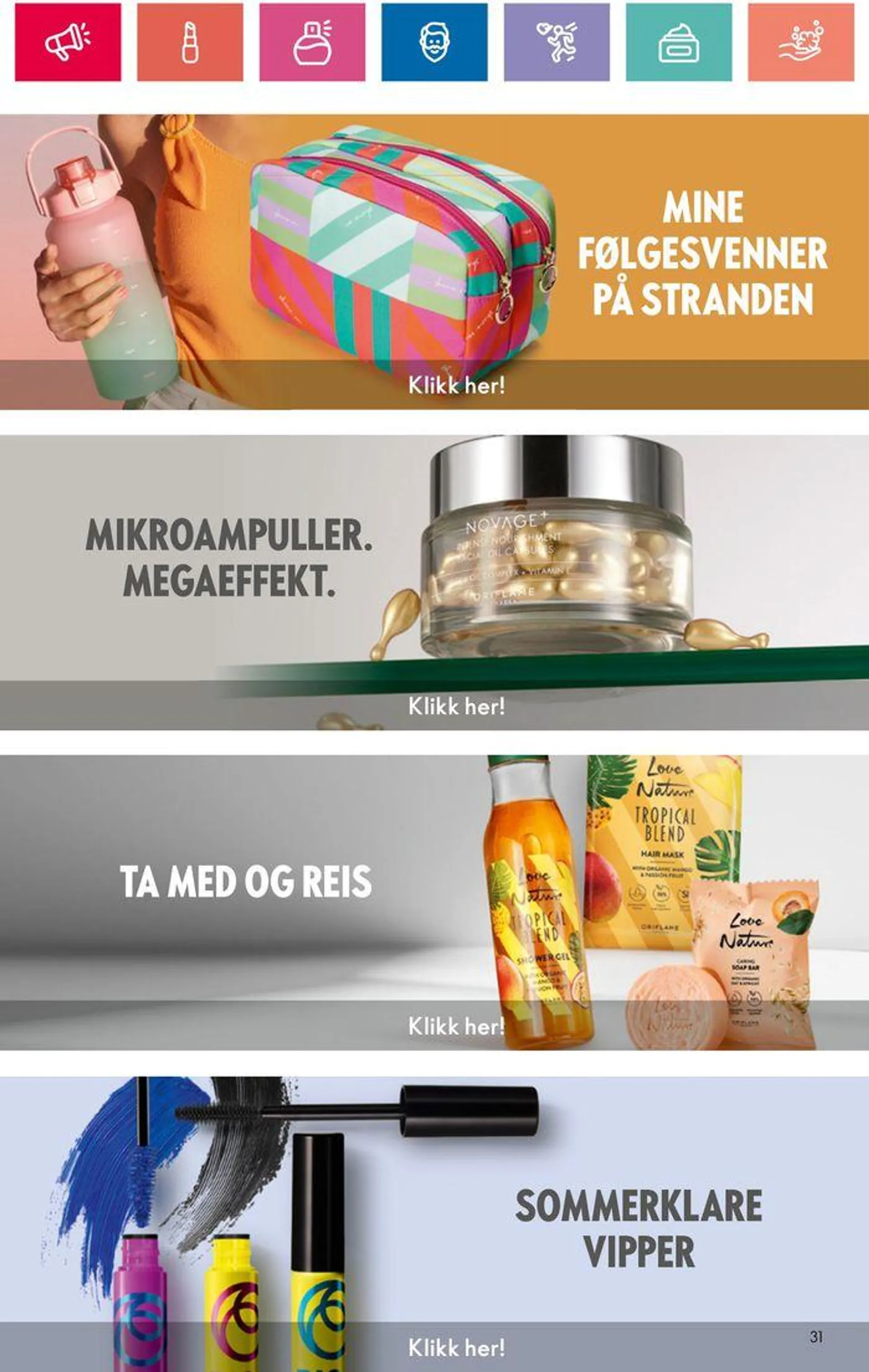 ORIFLAME Kundeavis - 31