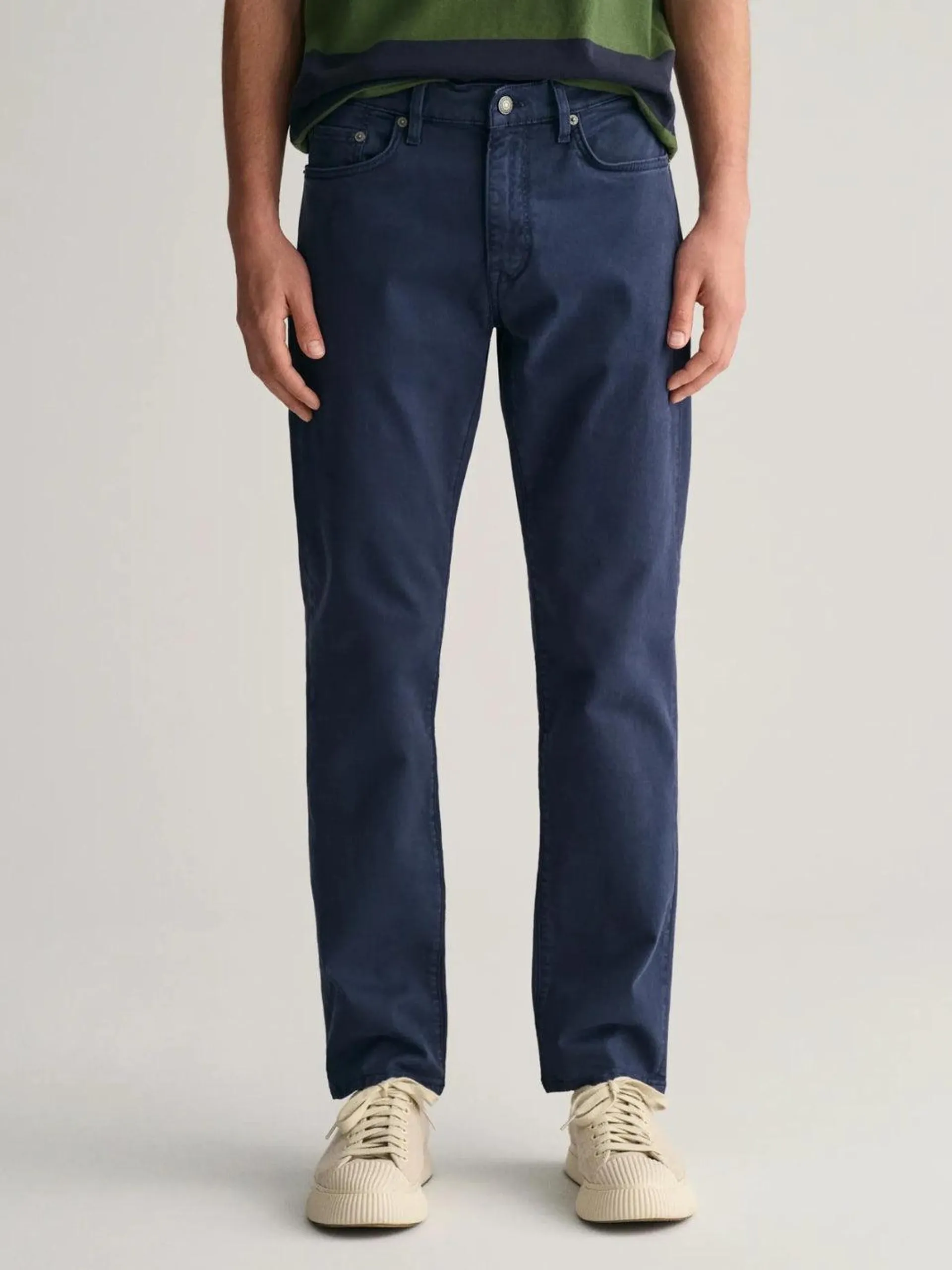 REGULAR DESERT JEANS Marine