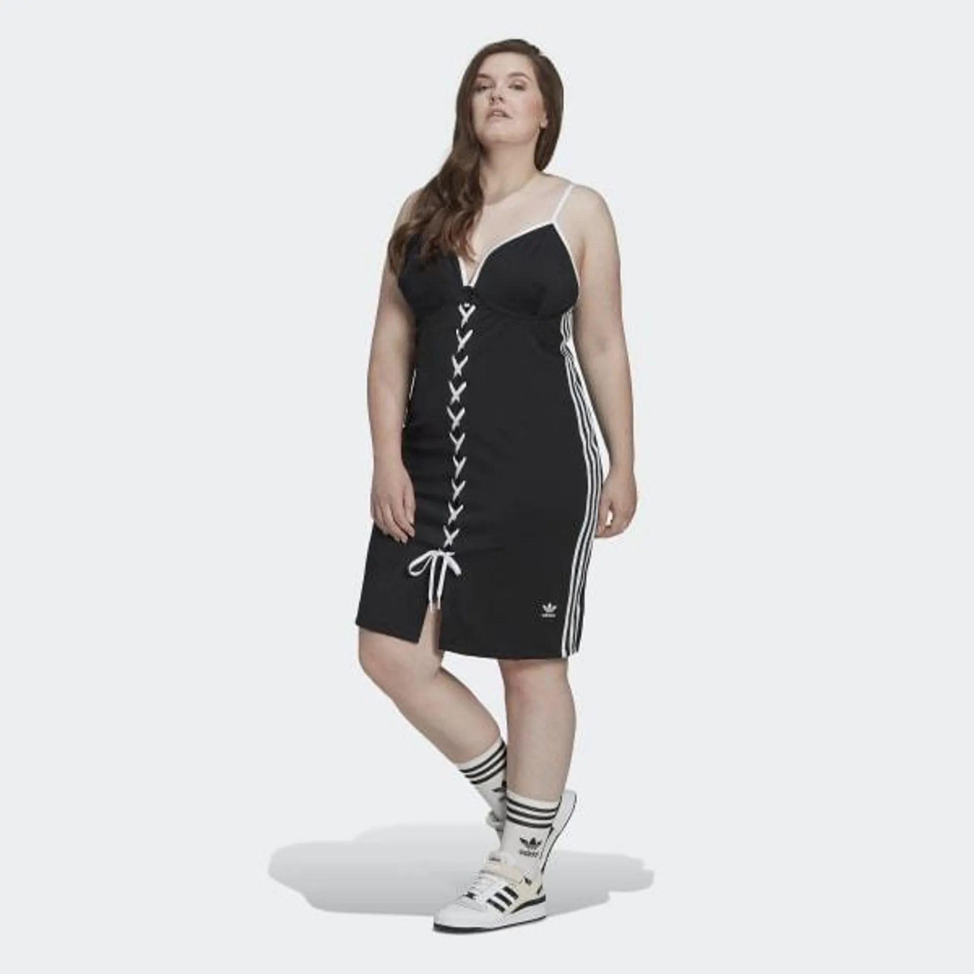 Always Original Laced Strap Dress (Plus Size)