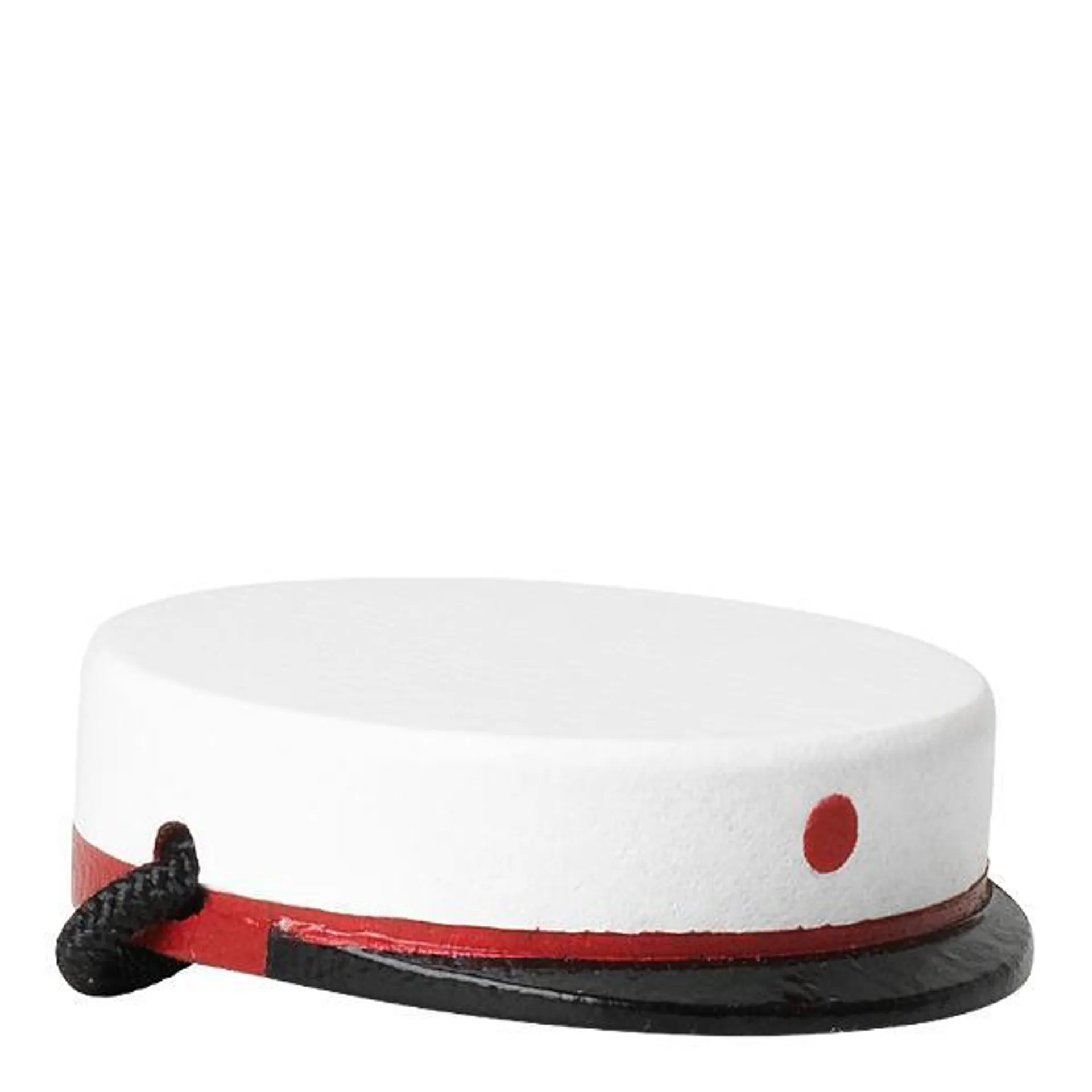 Rød studentlue mini rød