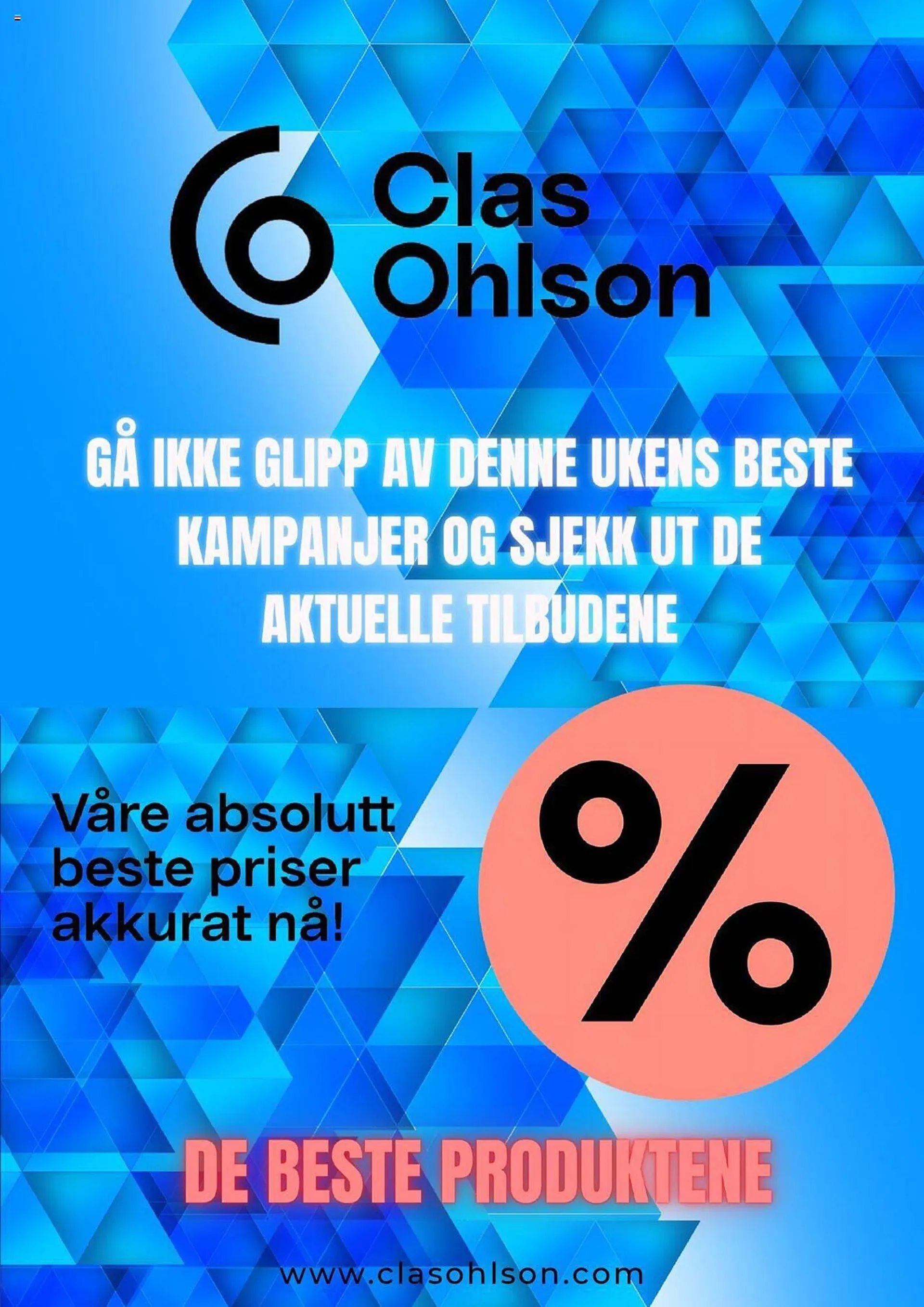 Clas Ohlson Kundeavis fra 2. juli til 17. juli 2024 - kundeavisside 1