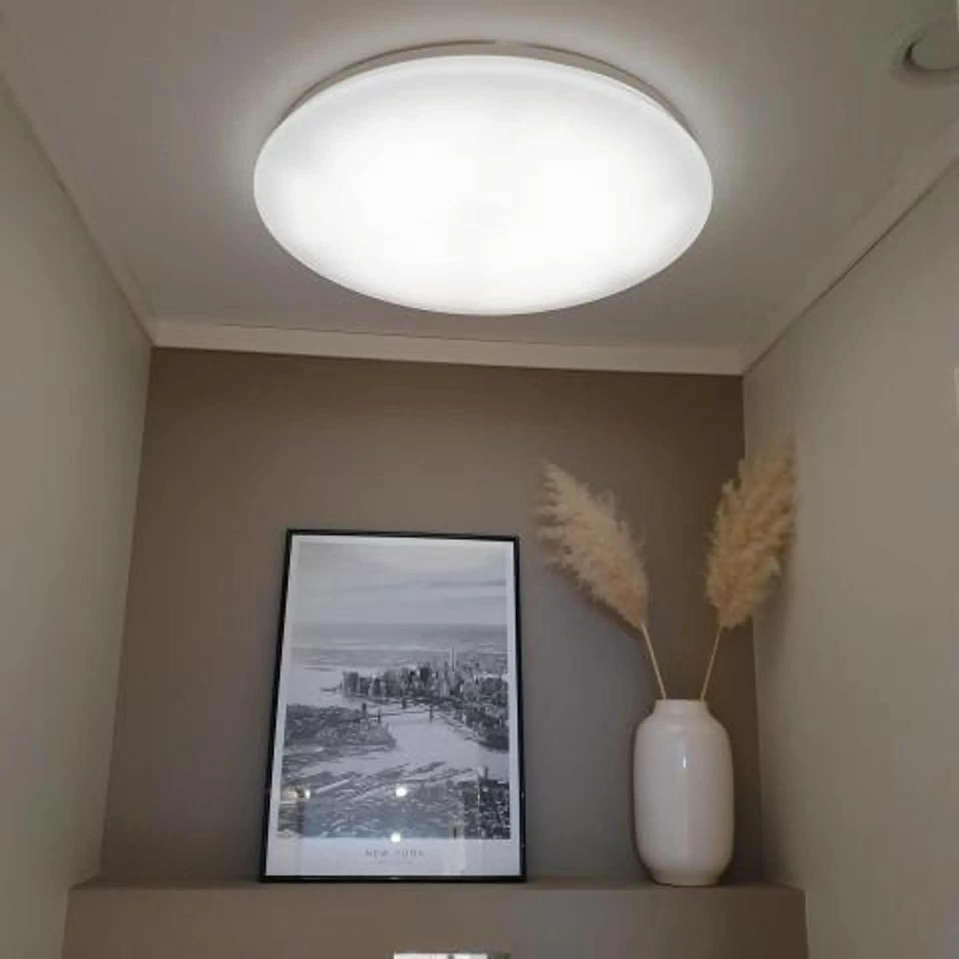 Hyaden LED plafond Hvit 40cm