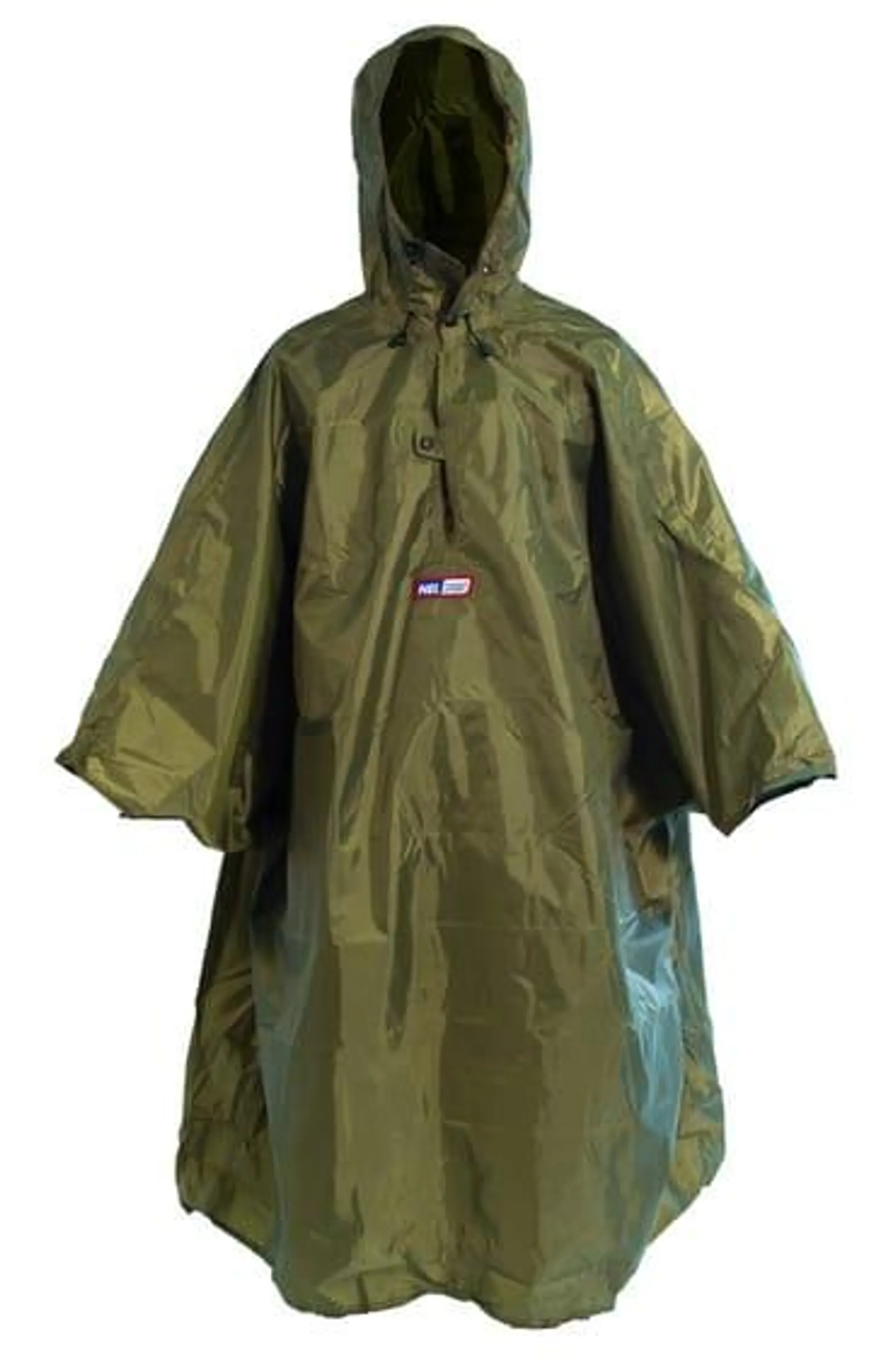 Helsport Unisex Poncho Medium Green