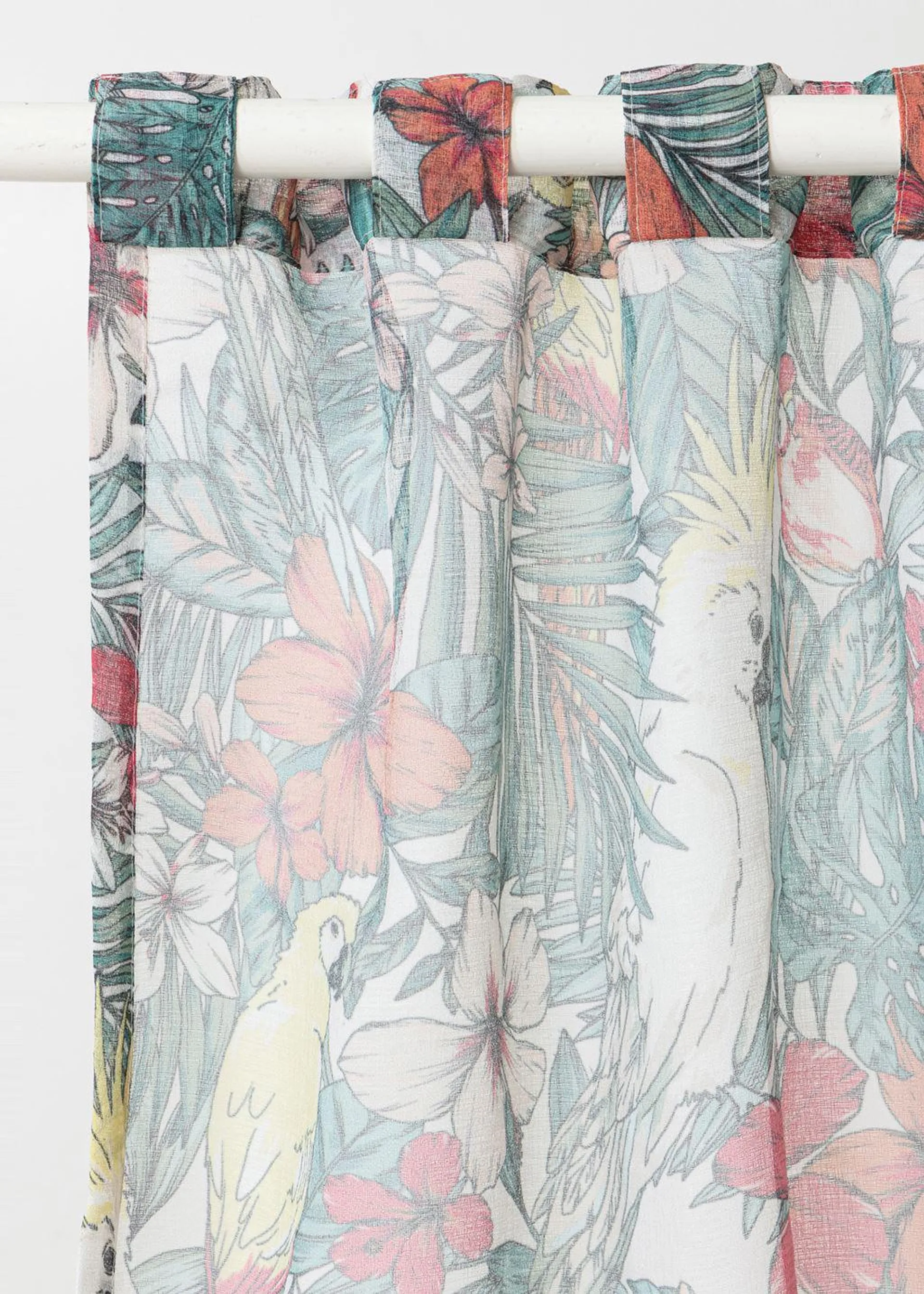 Patterned curtains