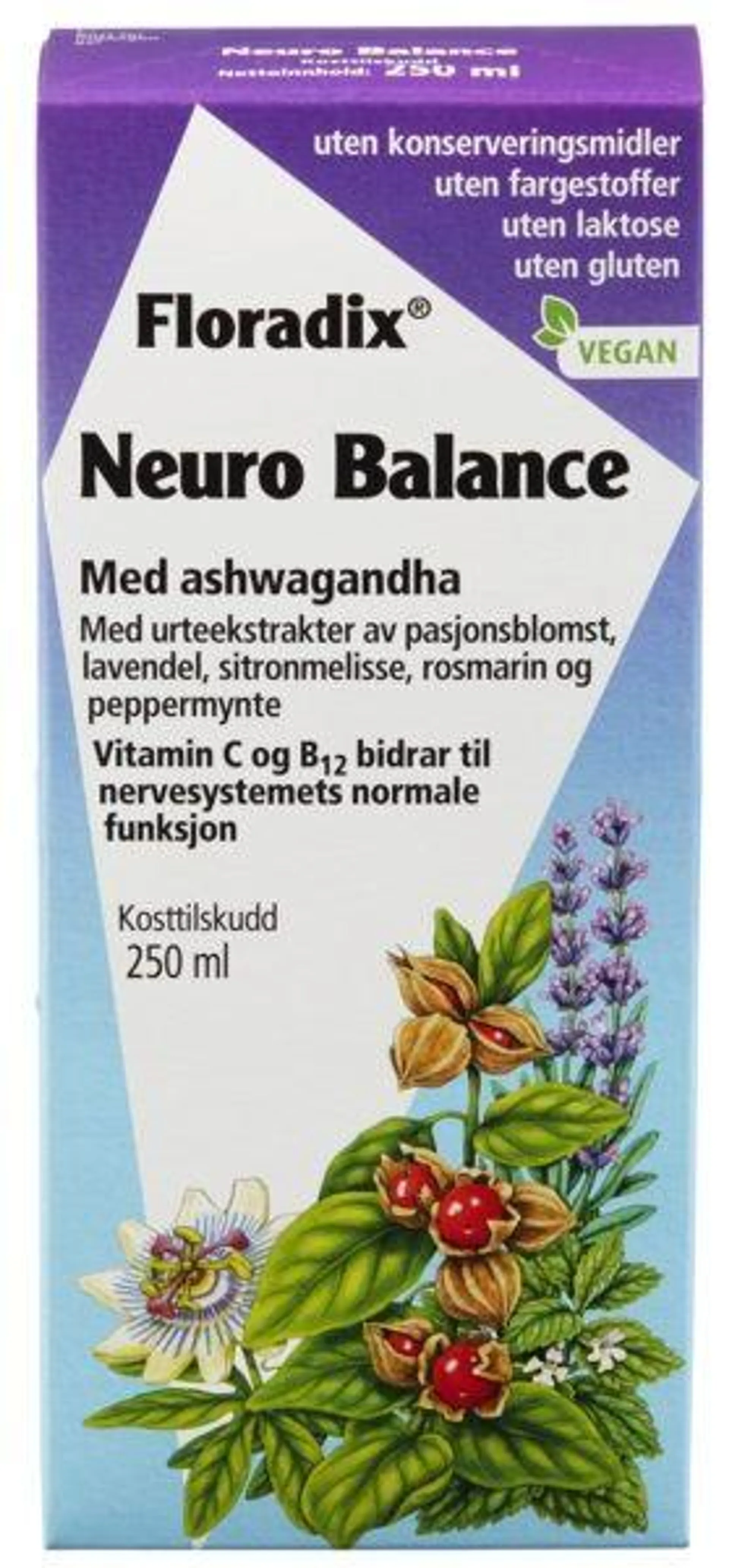 Floradix Neuro Balance med Ashwagandha