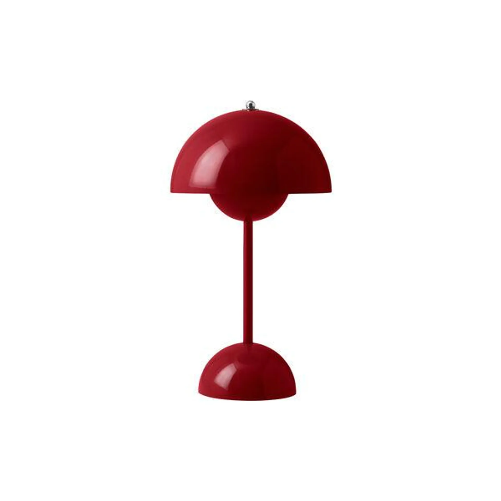 Flowerpot VP9, Vermilion Red