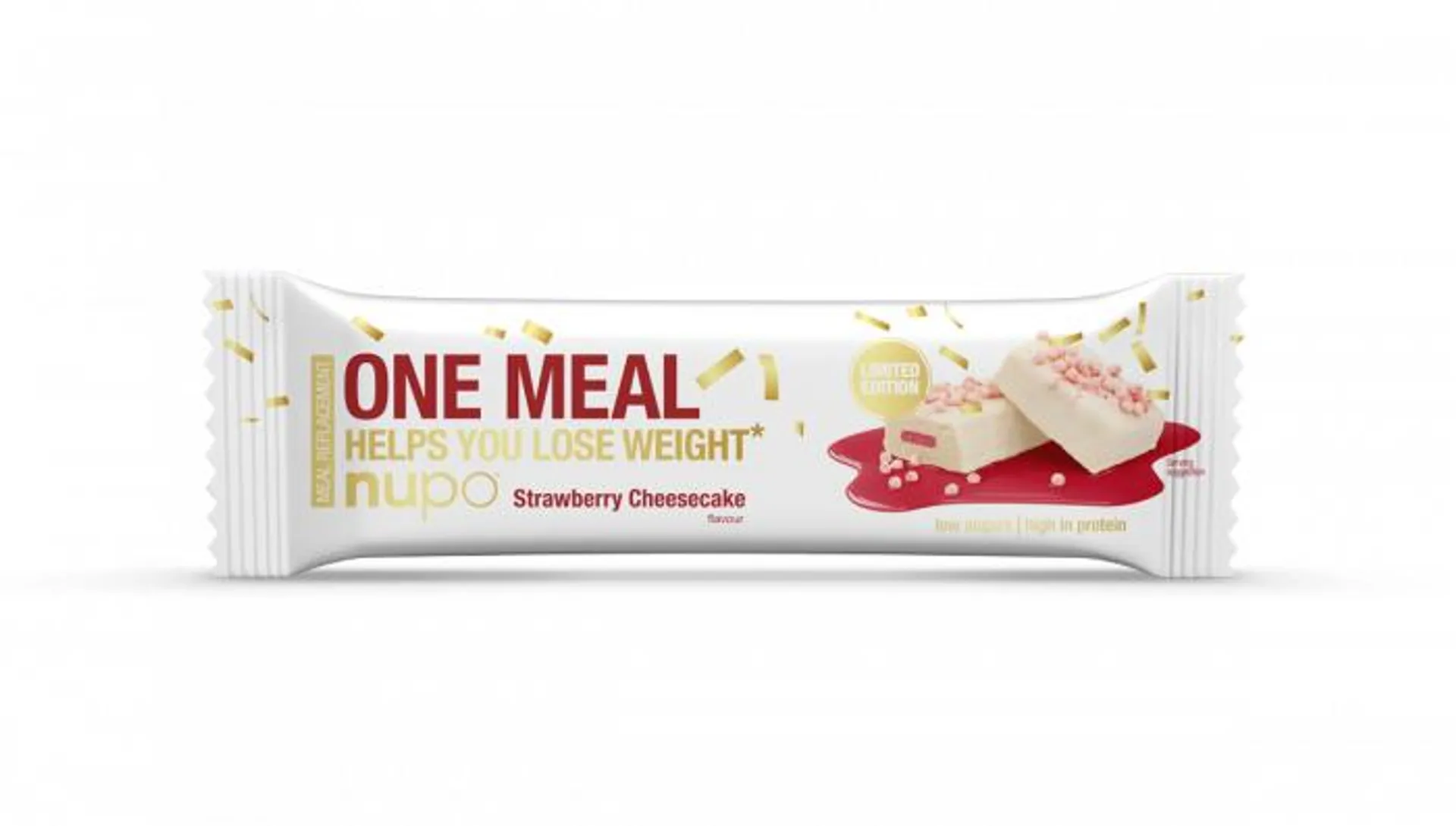 Nupo One Meal Bar Strawberry Cheesecake