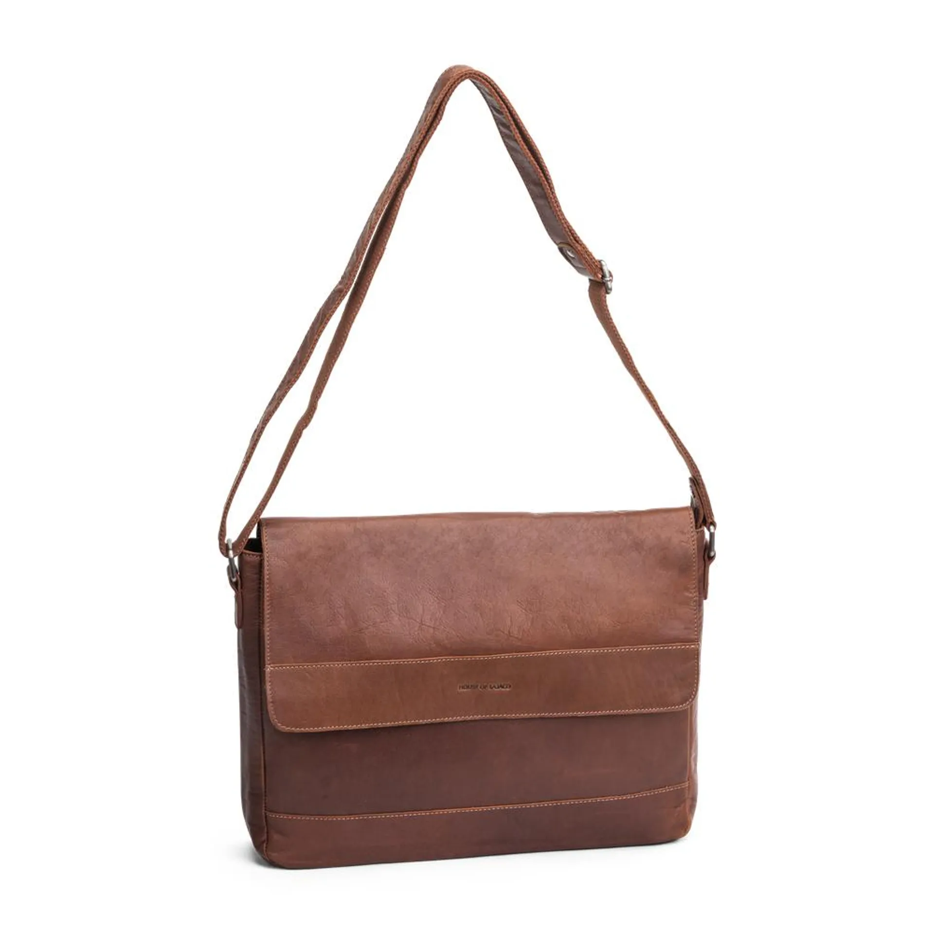 PC-veske 17" i skinn