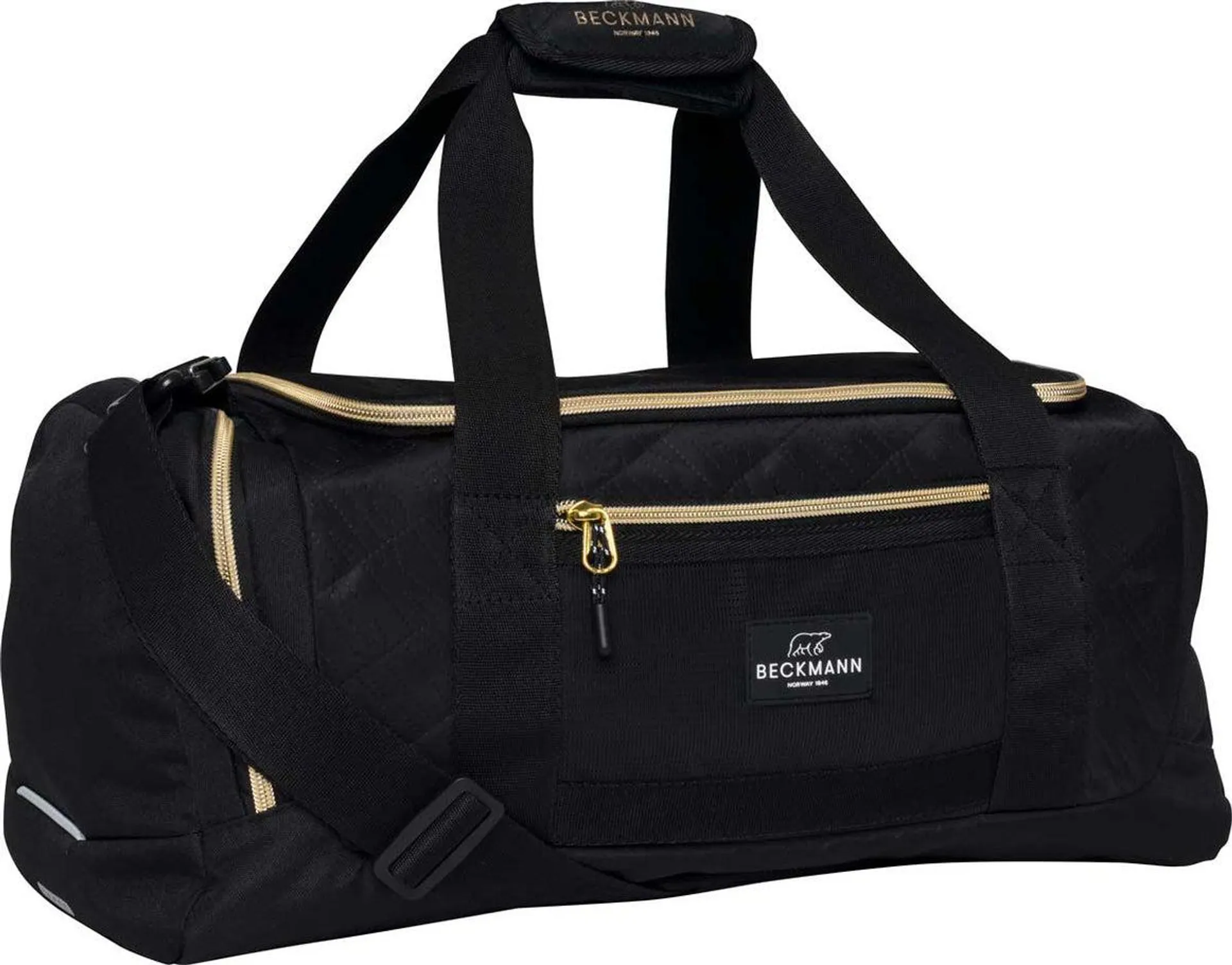 Gymbag 2-7.kl Black Gold Sport Duffelbag Beckmann