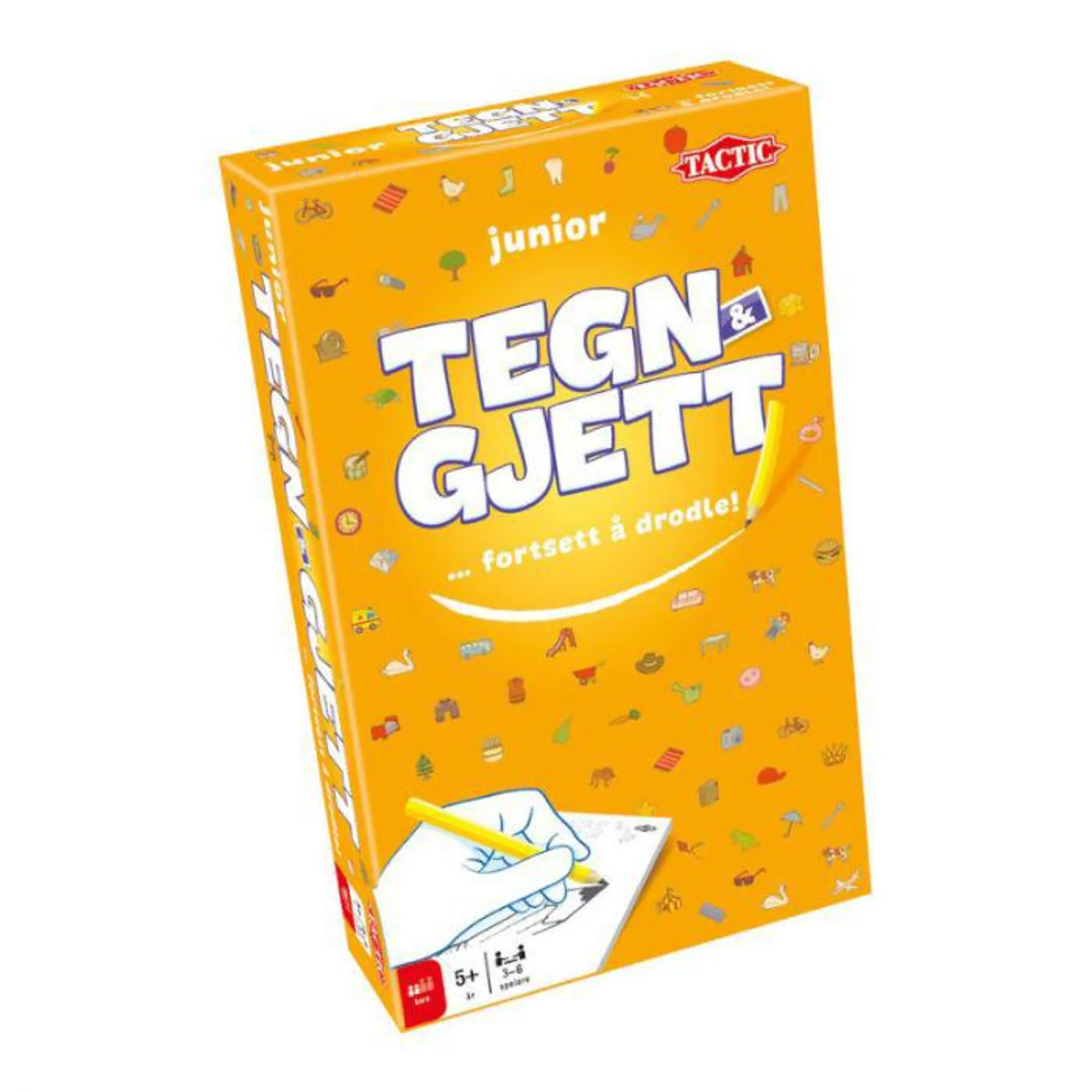 Tegn & Gjett Junior Reisespill