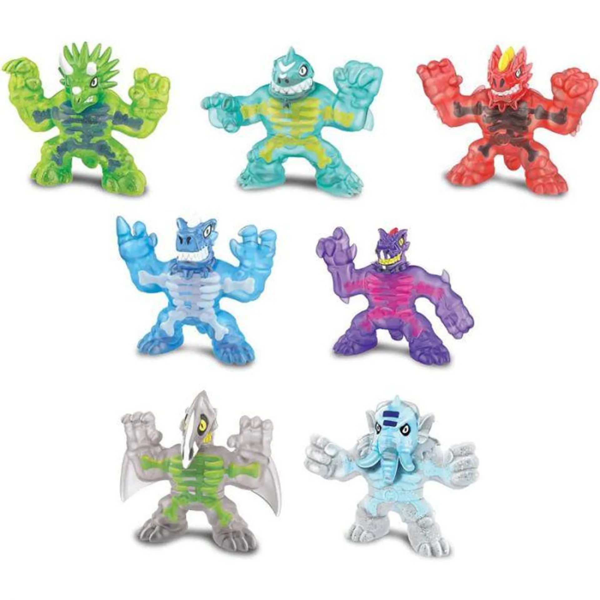 Goo Jot Zu S4 Dino X-Ray Hero Pack Actionfigur (assortert)