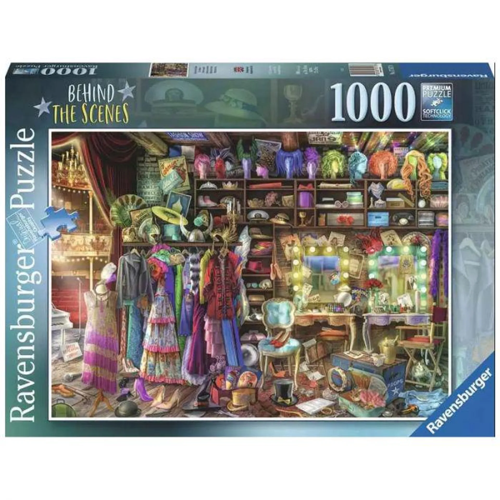 Ravensburger Puslespill 1000 Brikker - Bak Scenen