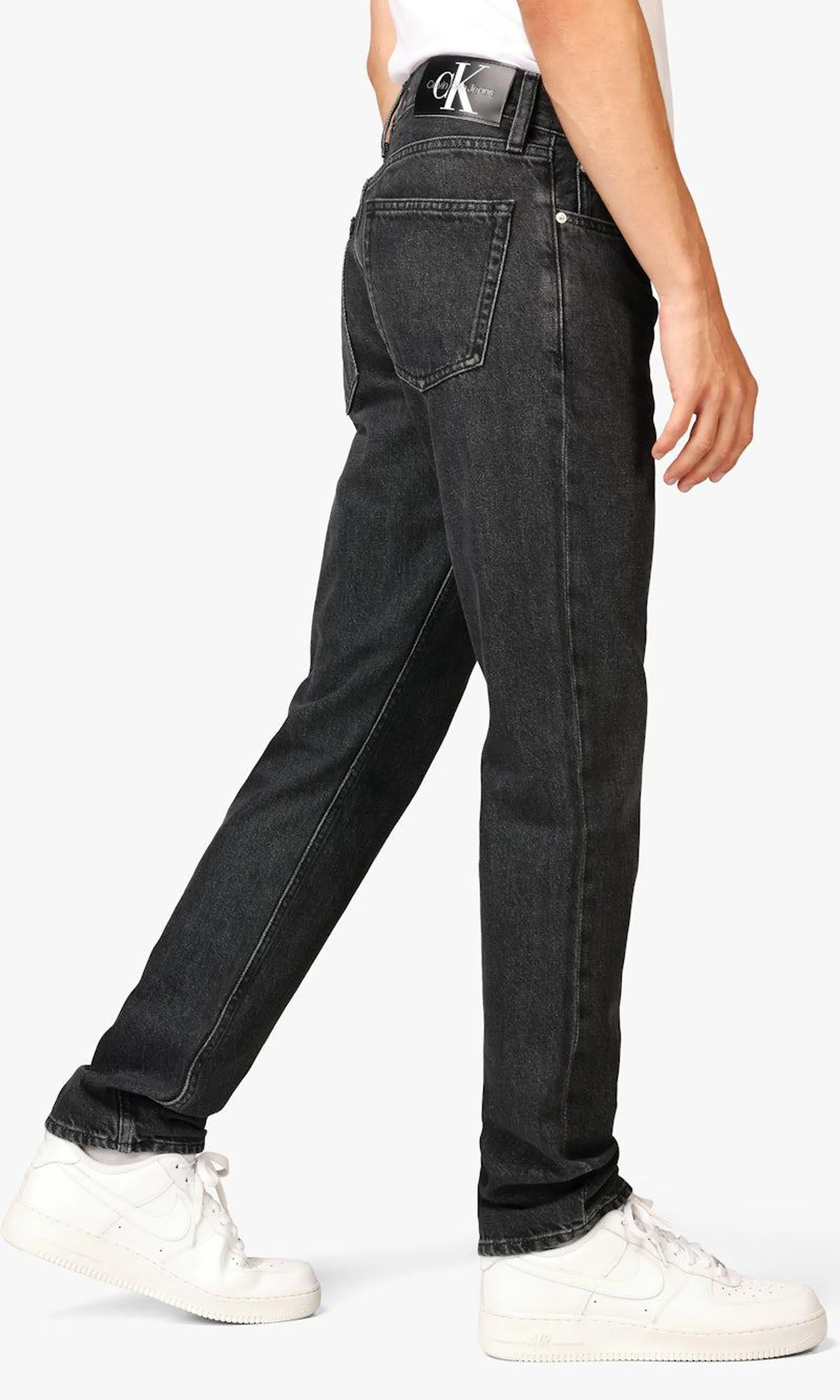 Authentic Straight Svart Jeans