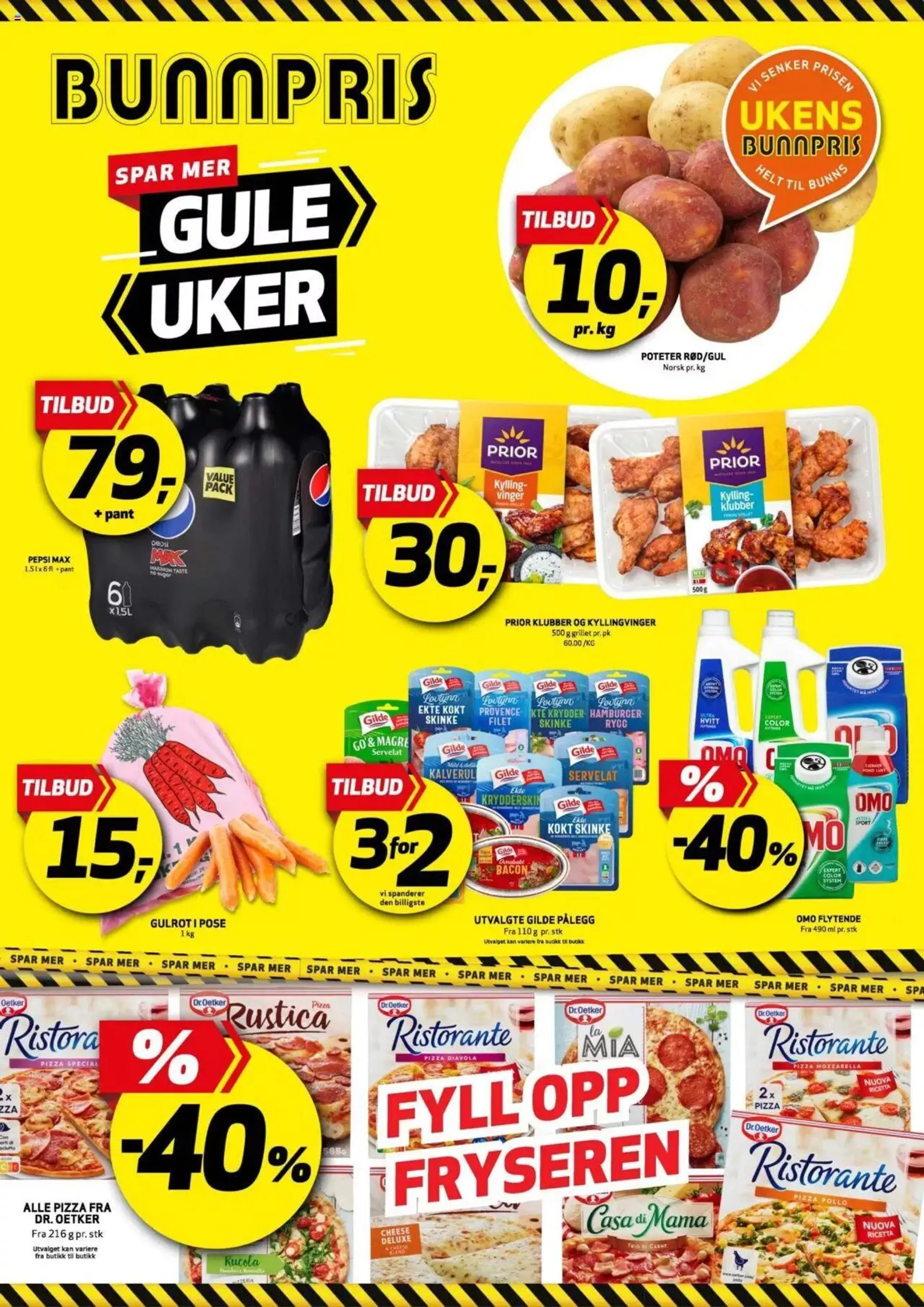 Bunnpris kundeavis fra 11. september til 17. september 2023 - kundeavisside 1