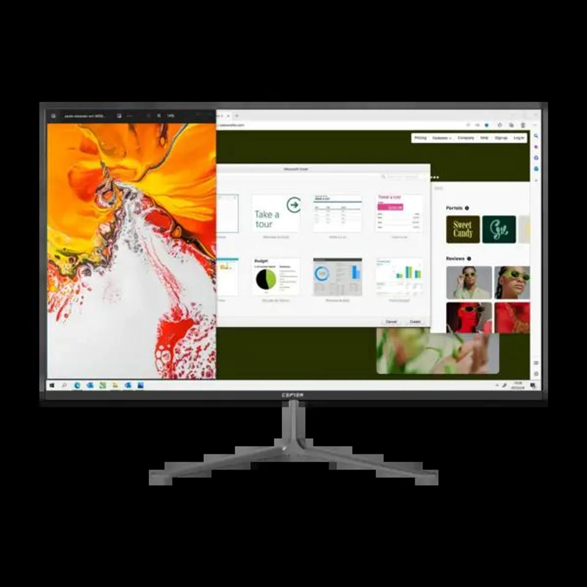 CEPTER PULSE 23,8" FULL HD-SKJERM