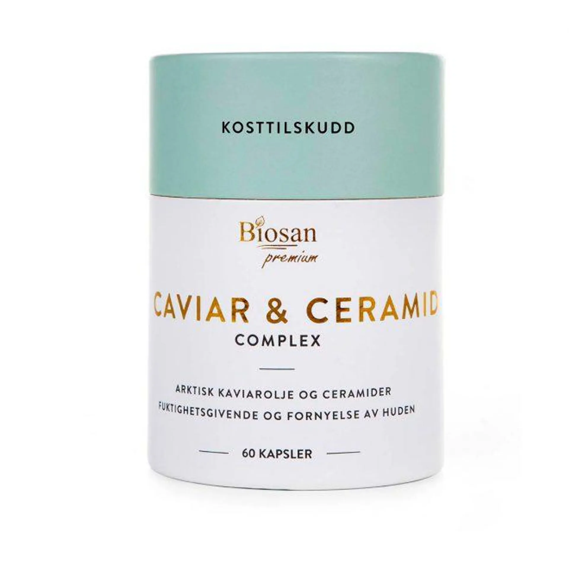 Biosan caviar & ceramid complex 60 kapsler