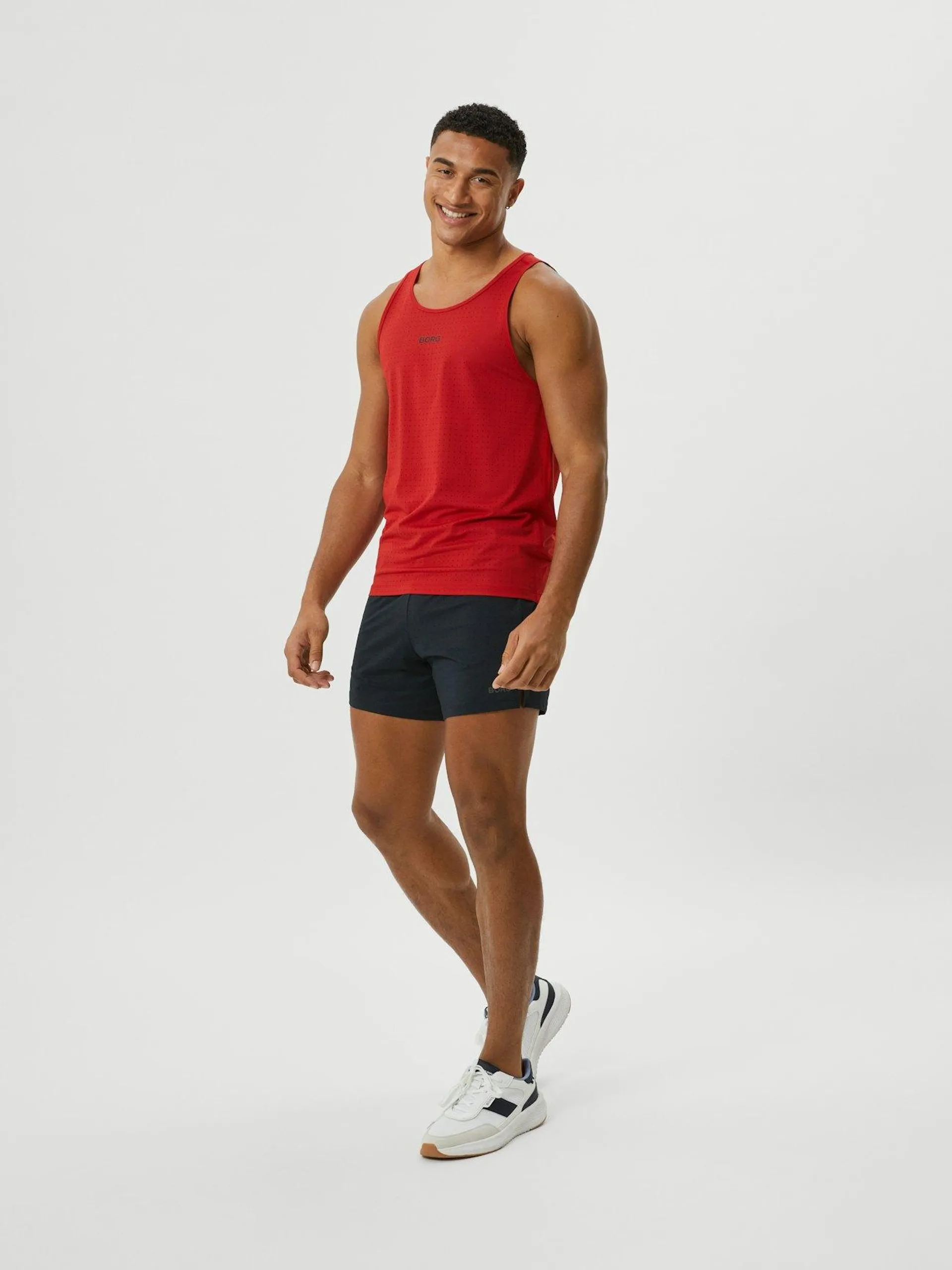 Borg Running Perforated 5' Shorts