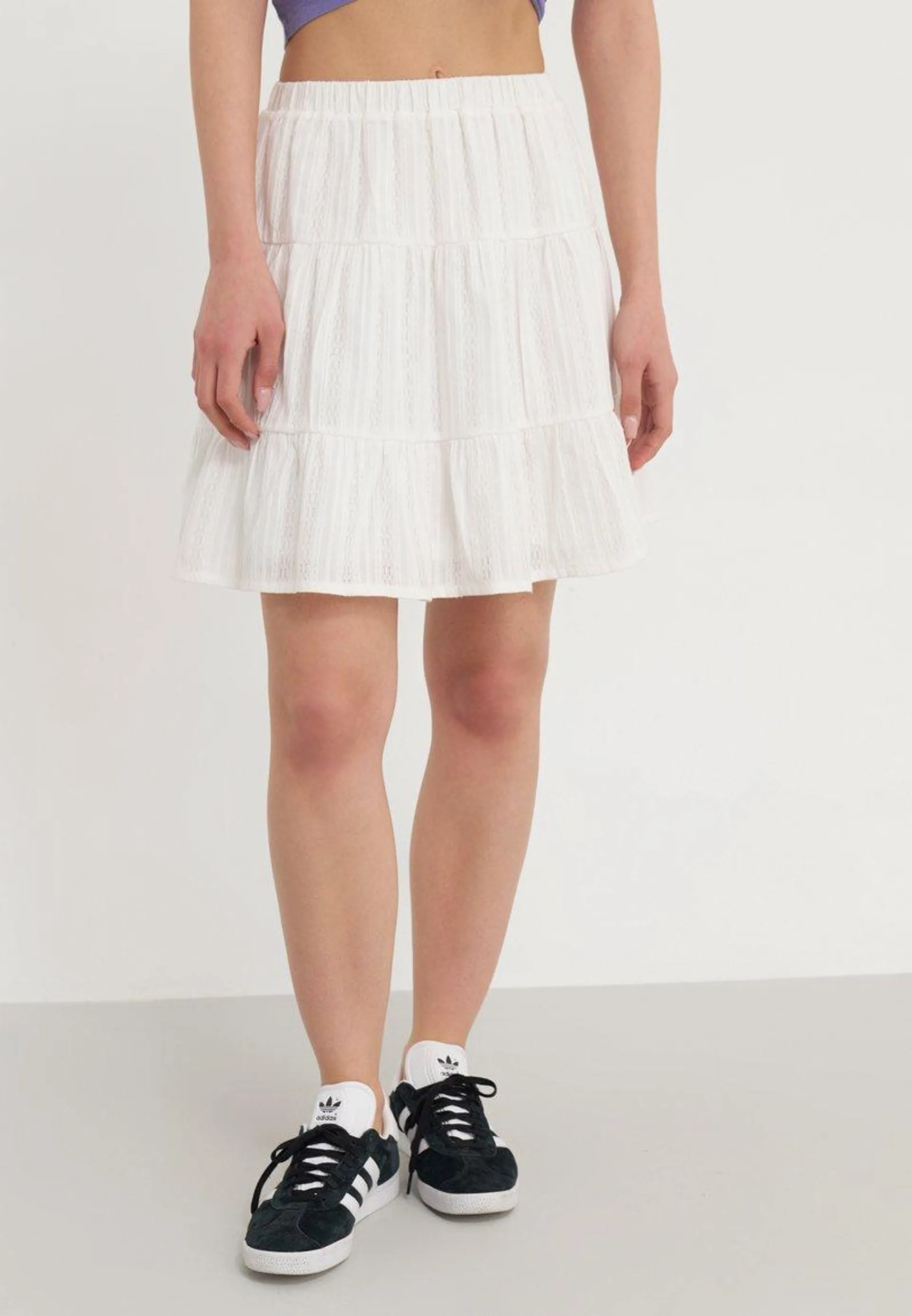 COTTON A LINE SKIRT - A-line skjørt