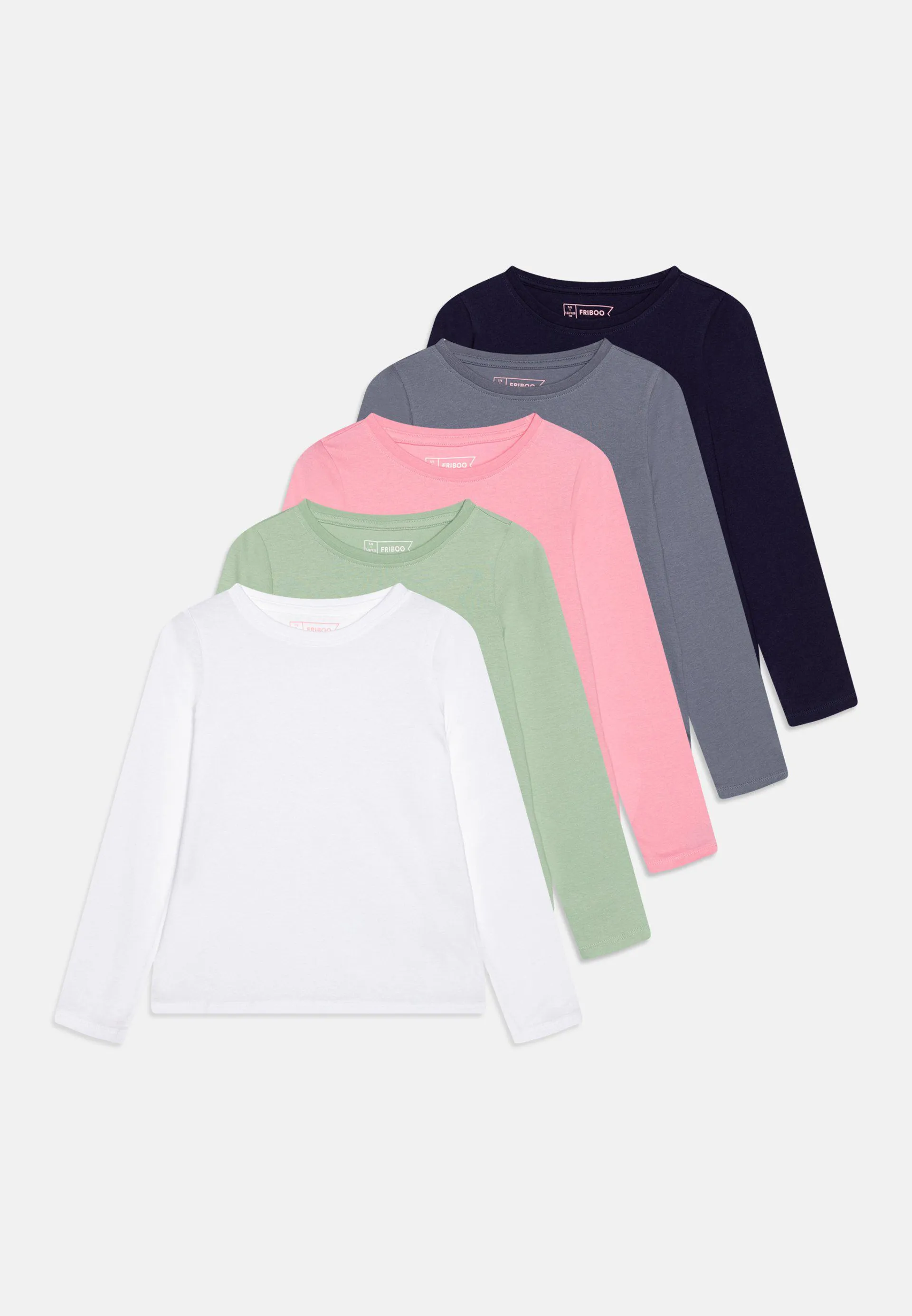 5 PACK - Topper langermet
