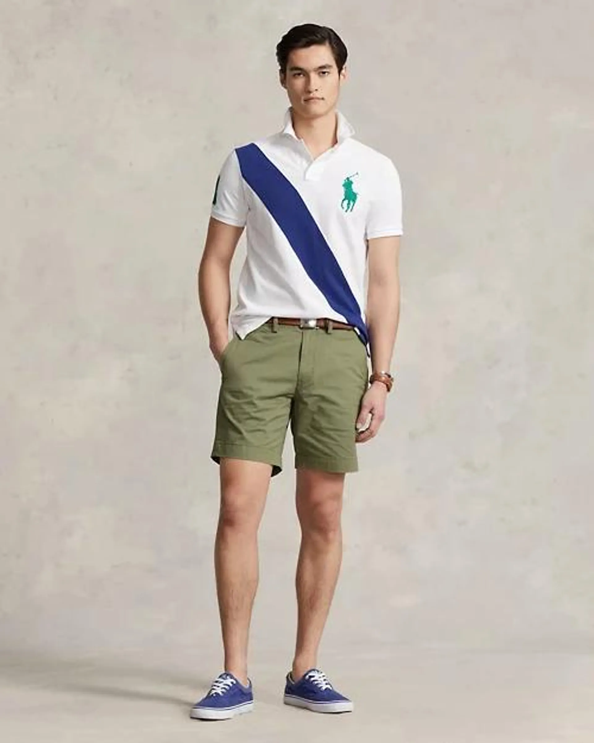 20.3 cm Straight Fit Stretch Chino Short