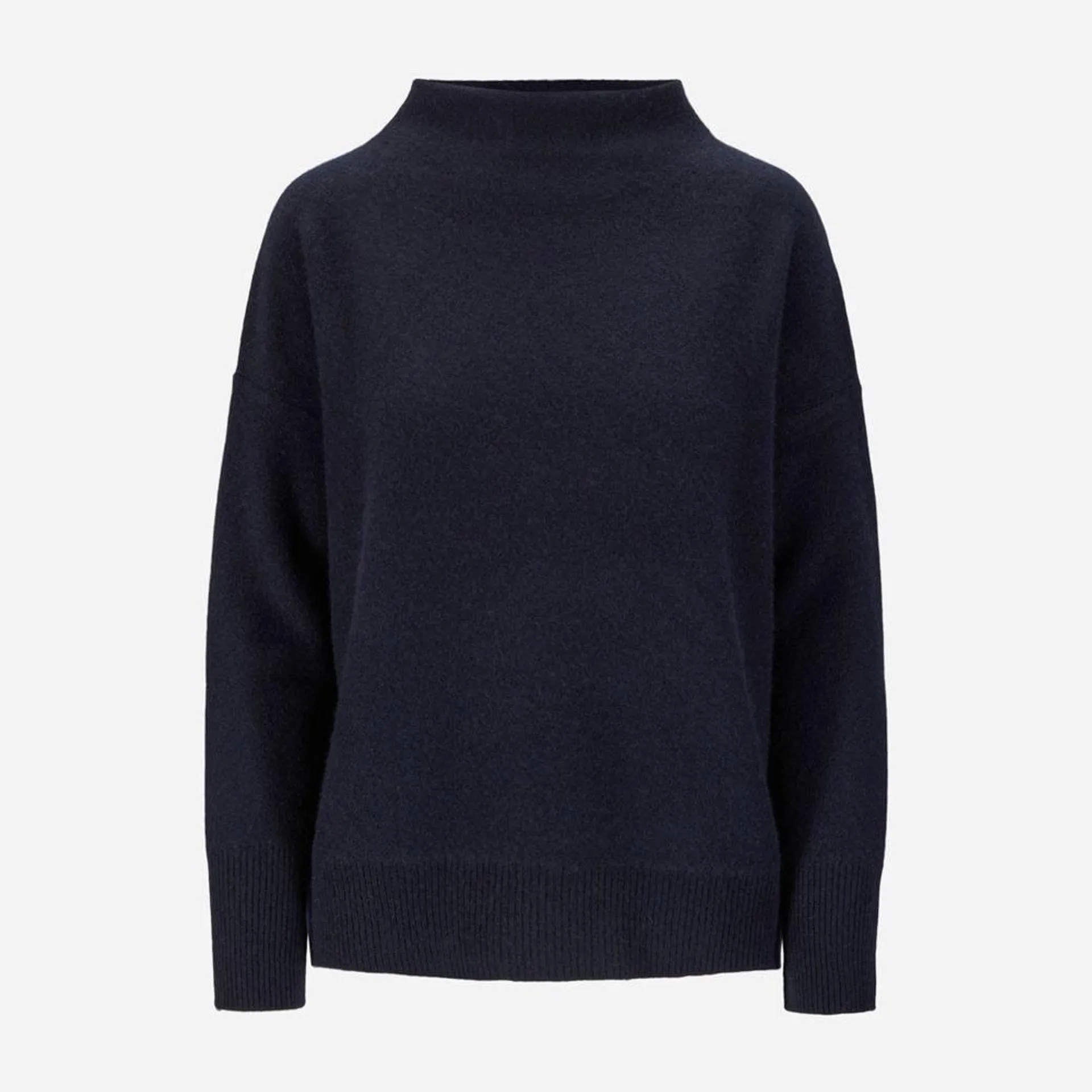 Boiled Funnel Neck Pullover - Coastal Blue