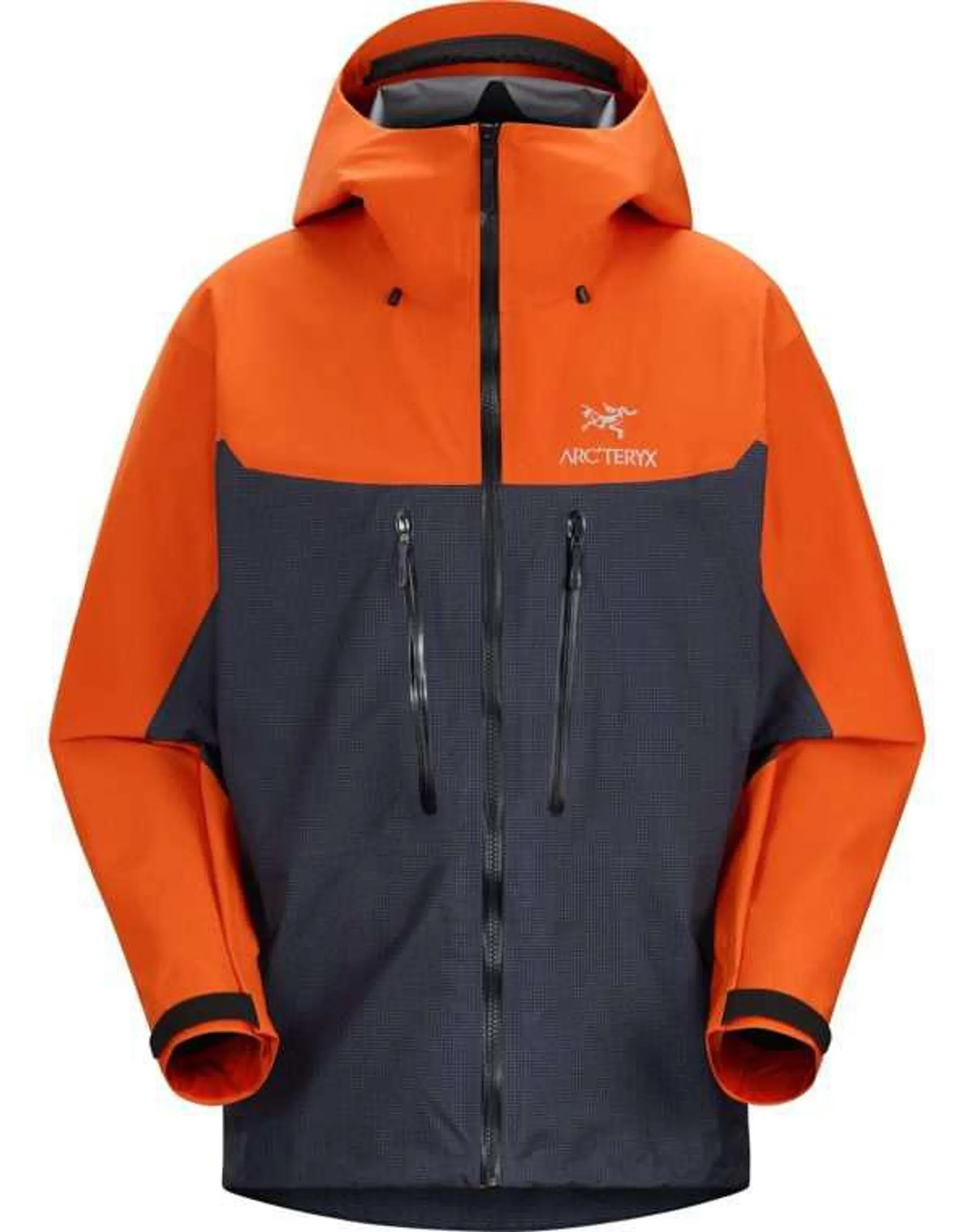 Arc’teryx Alpha Jacket Mens Black Sapphire/Phenom