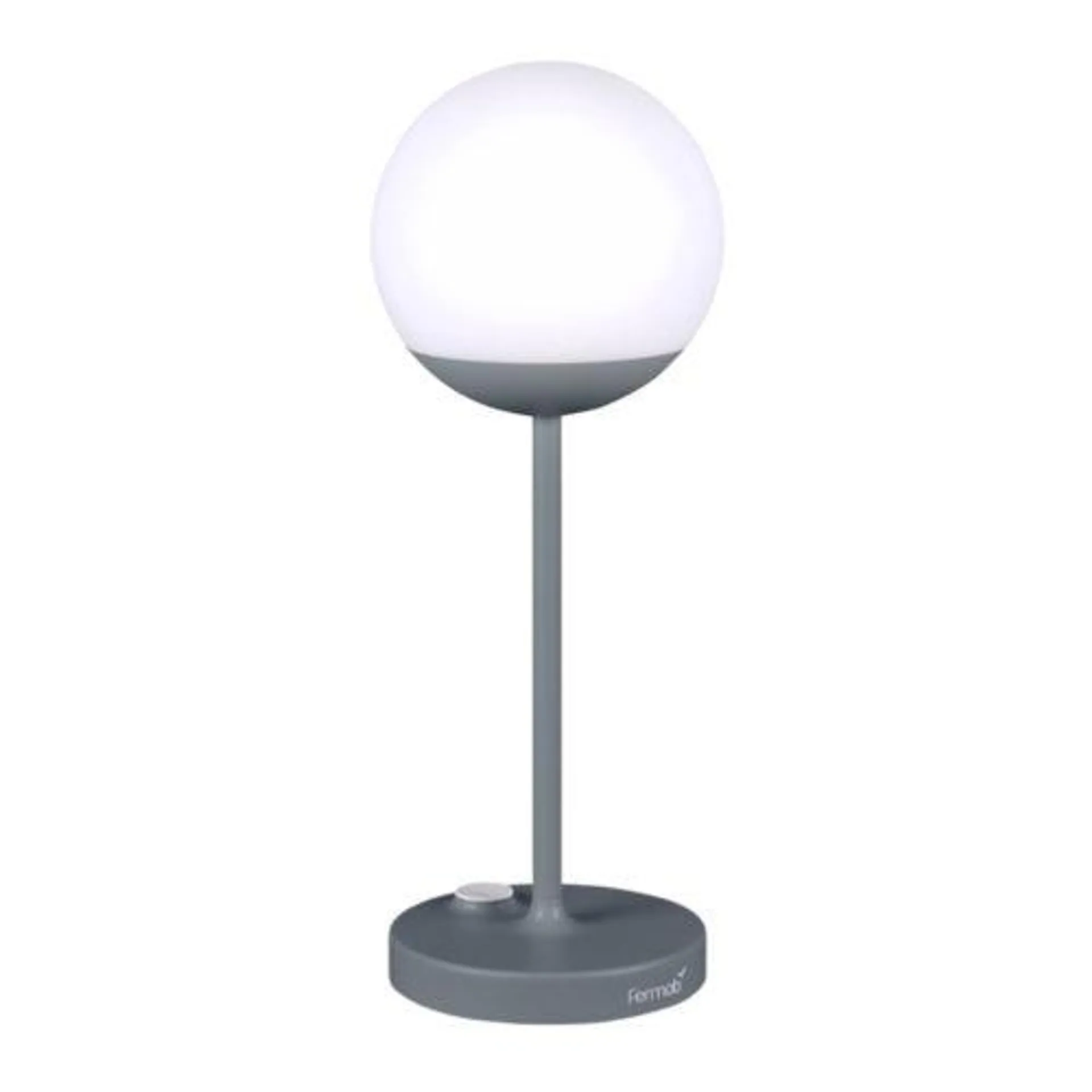 Fermob Mooon Oppladbar Lampe 41 cm Storm Grå