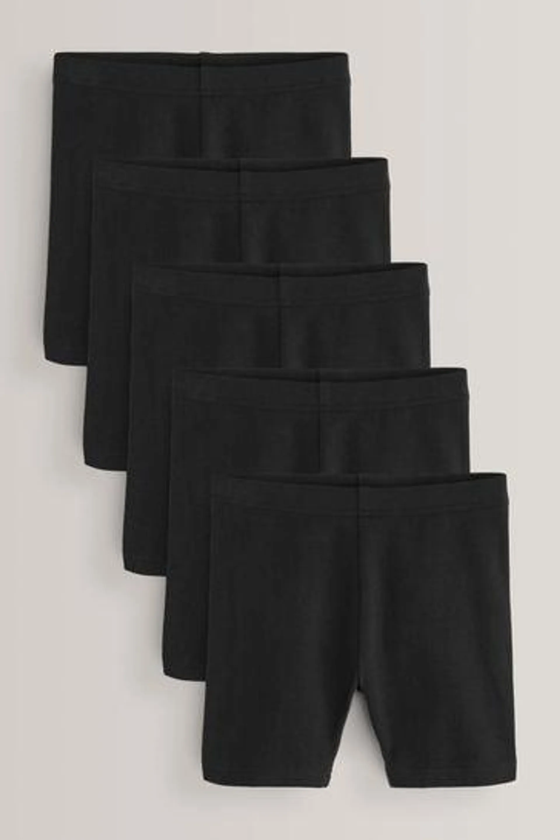 5 Pack Cotton Rich Stretch Cycle Shorts (3-16yrs)