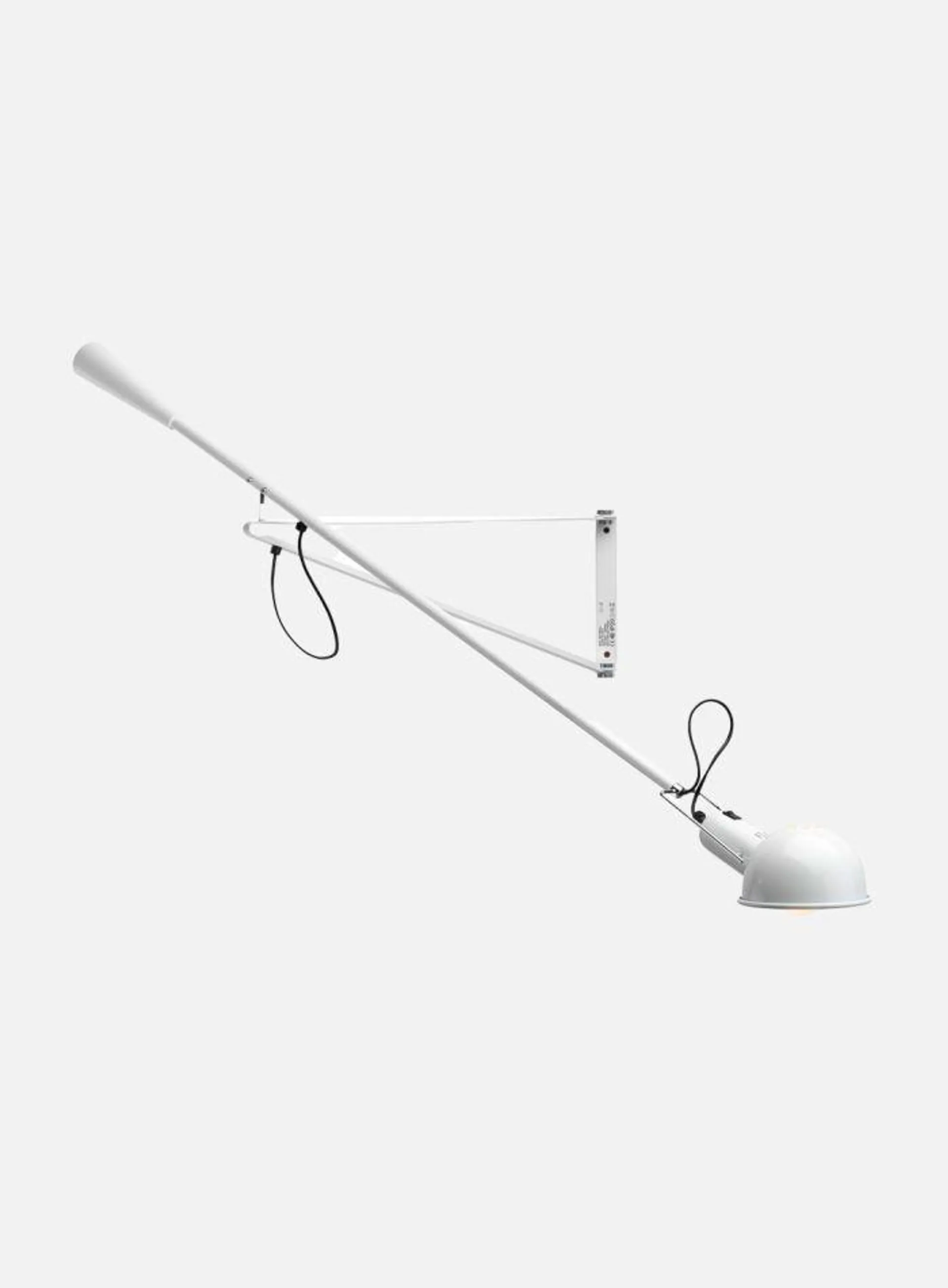 265 small vegglampe - hvit