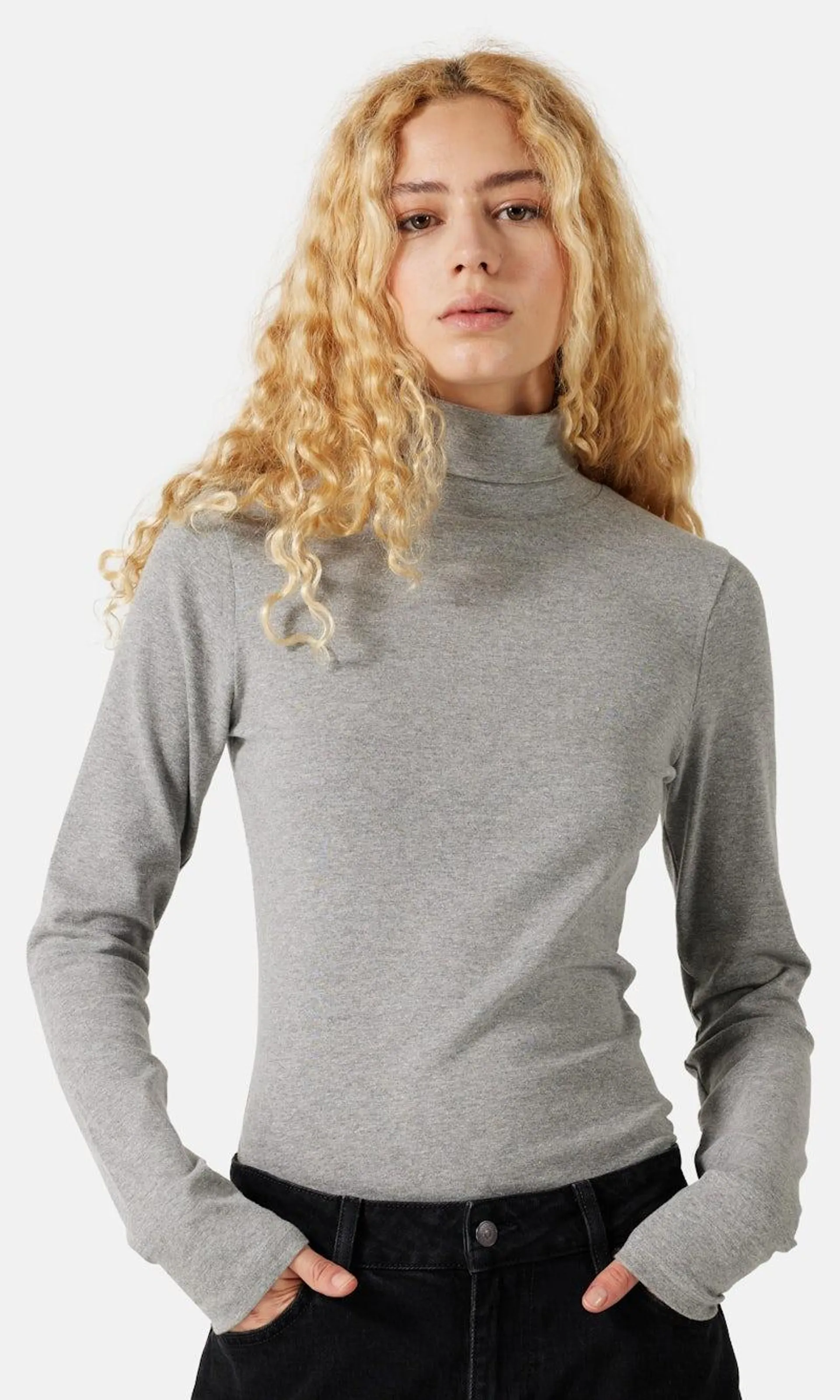 Turtleneck langermet