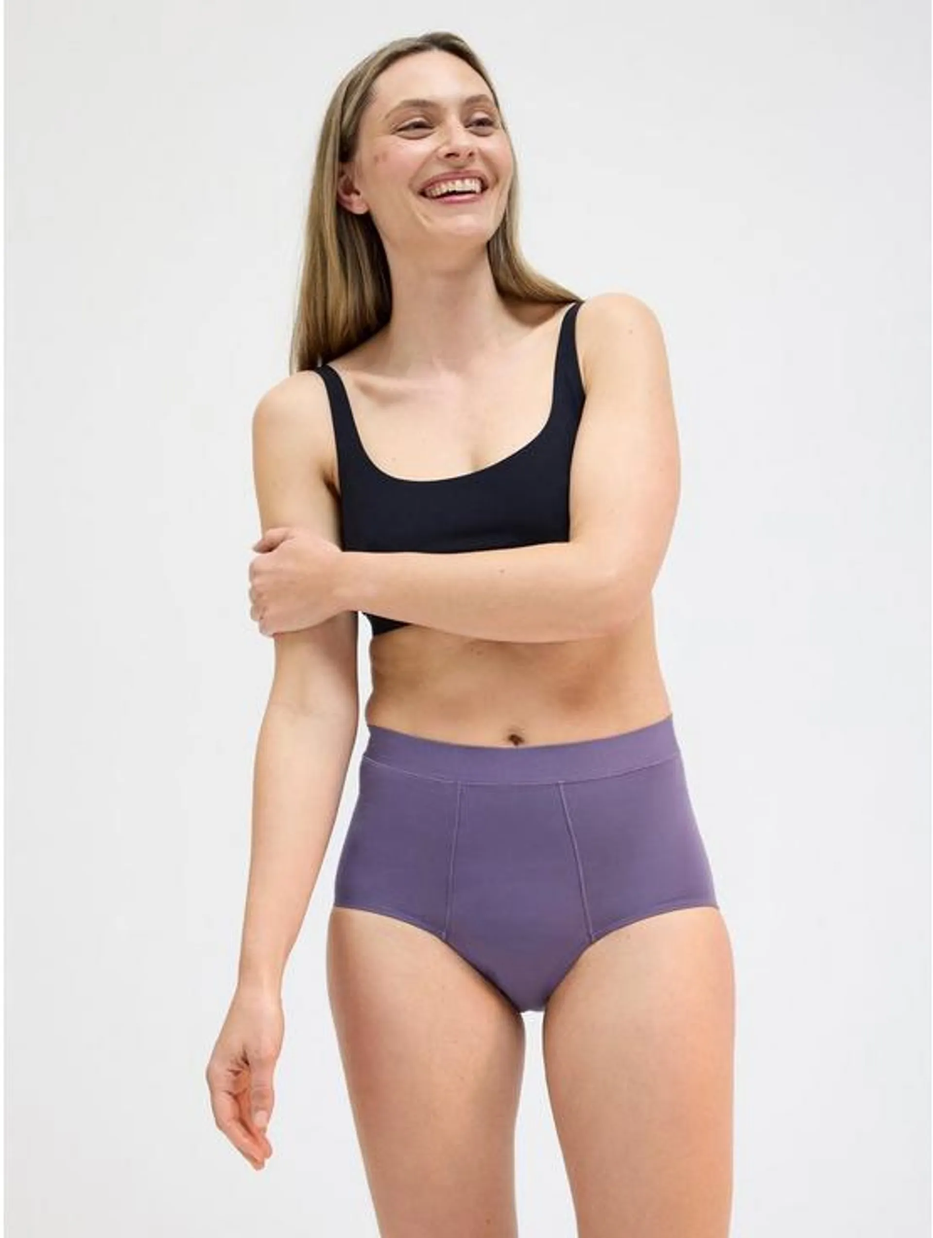 Engineered High Waist - menstruse med super absorpsjonsevne menstruse og forlenget kile