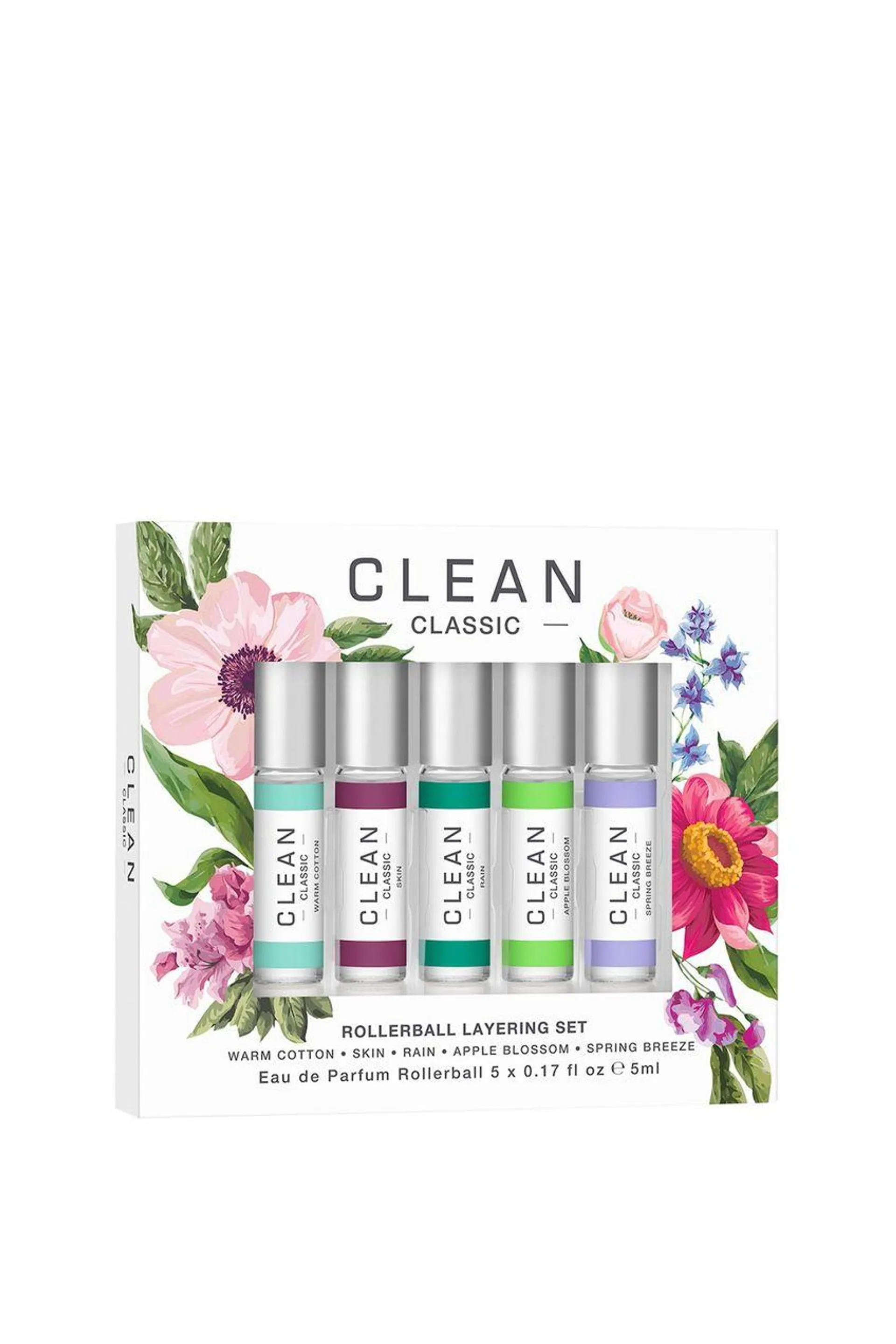 CLEAN Classic Spring Layering Collection Gift Set 5x5ml