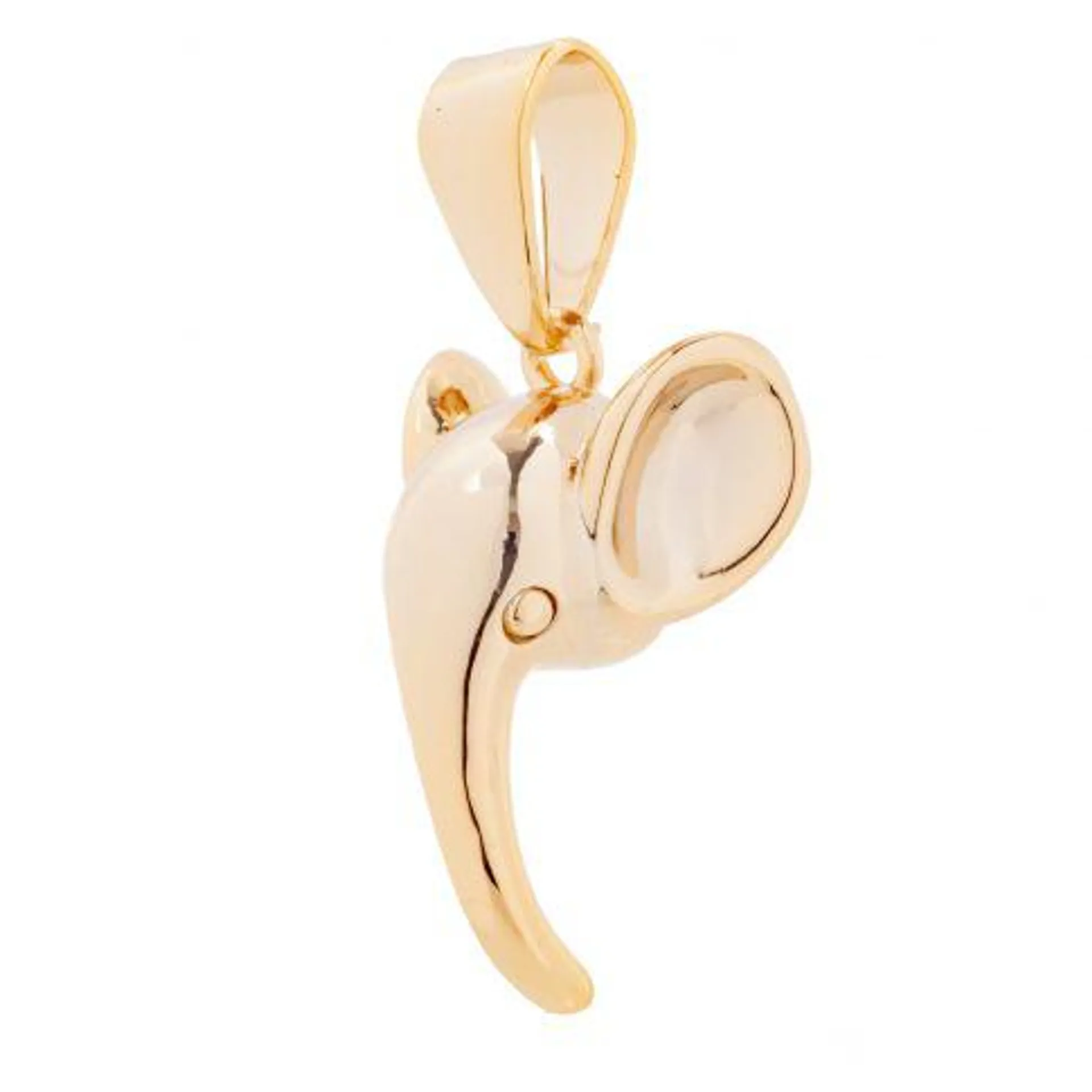 Elehead charm plain Gold