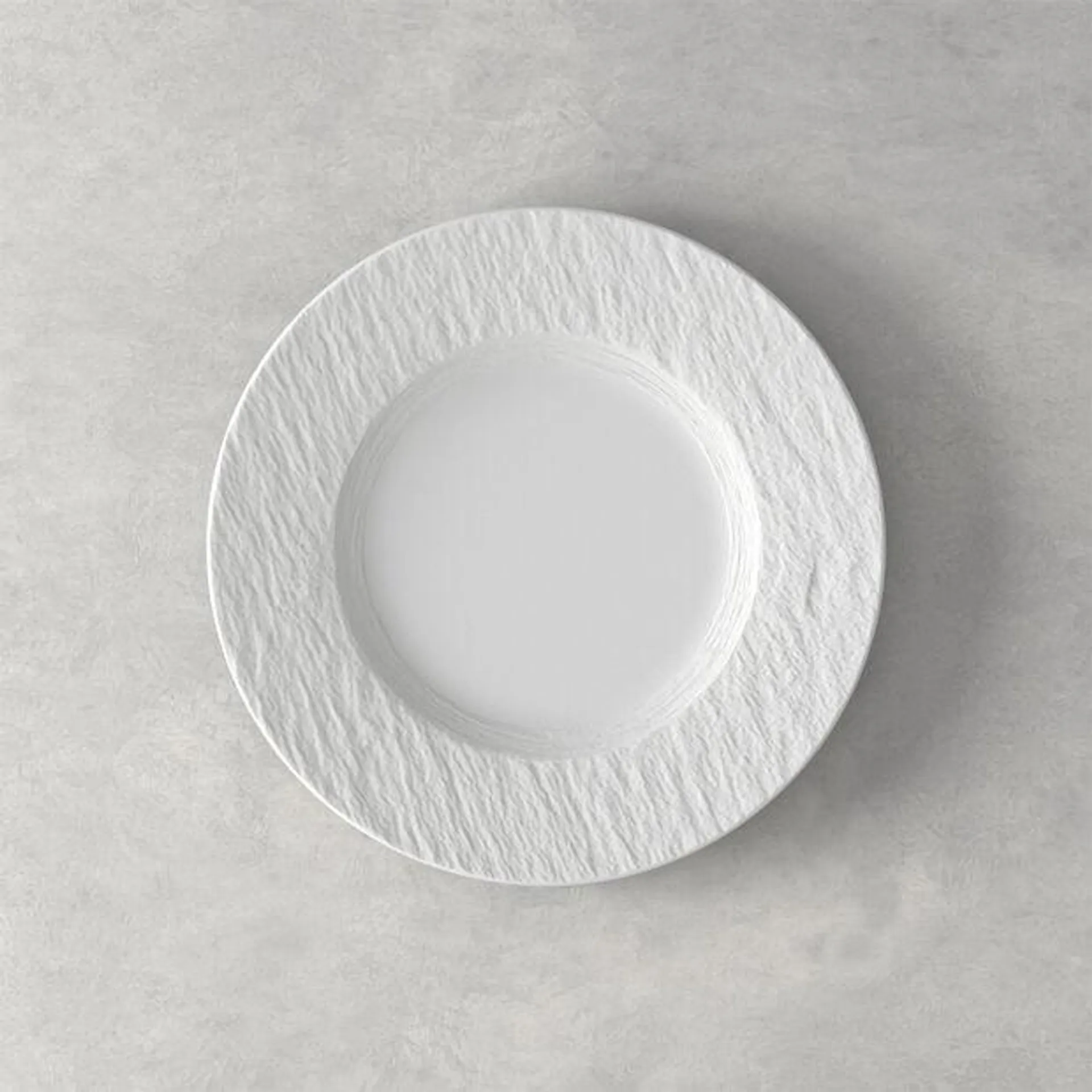 Manufacture Rock Blanc breakfast plate