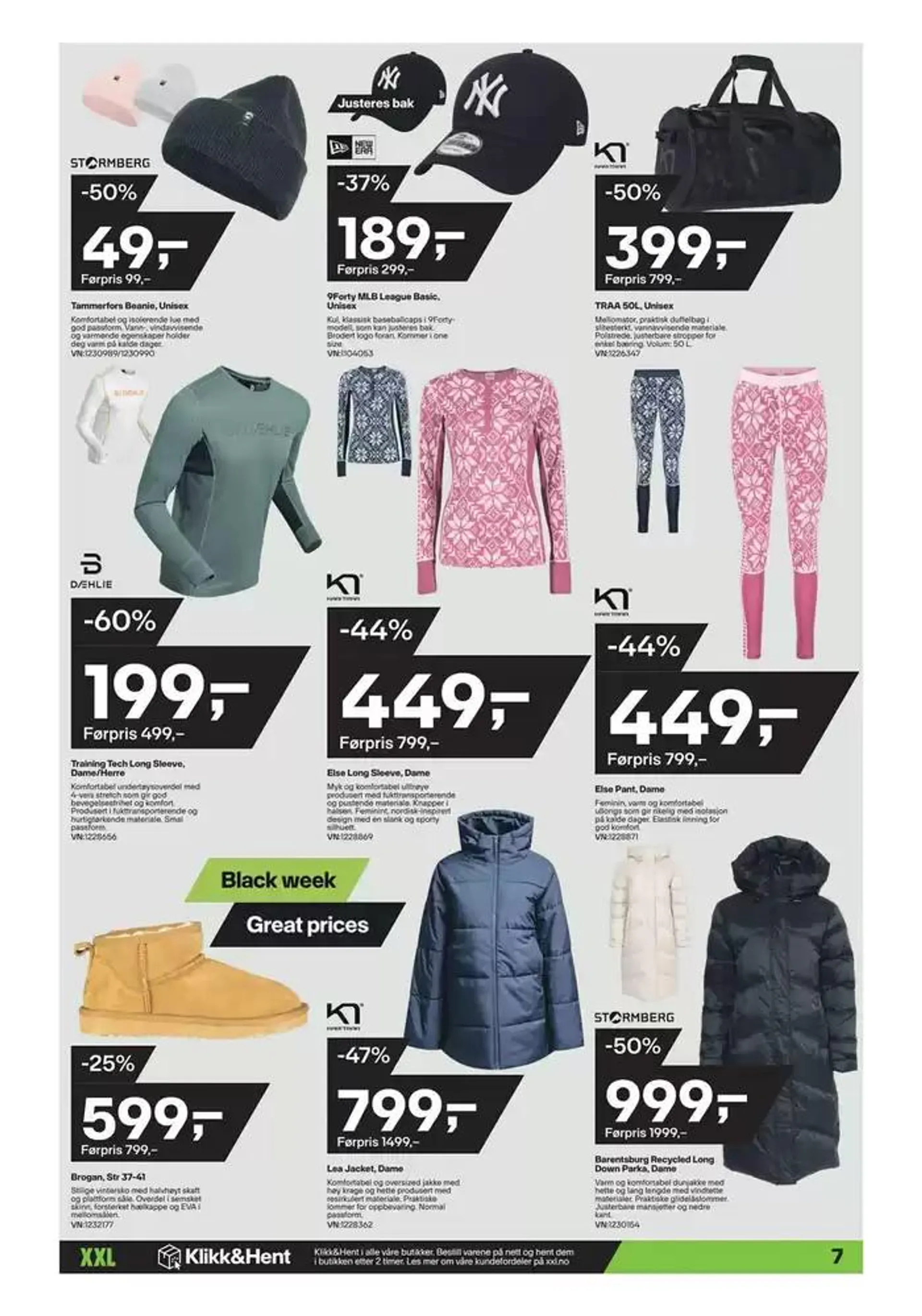 XXL Sport Kundeavis fra 25. november til 9. desember 2024 - kundeavisside 17
