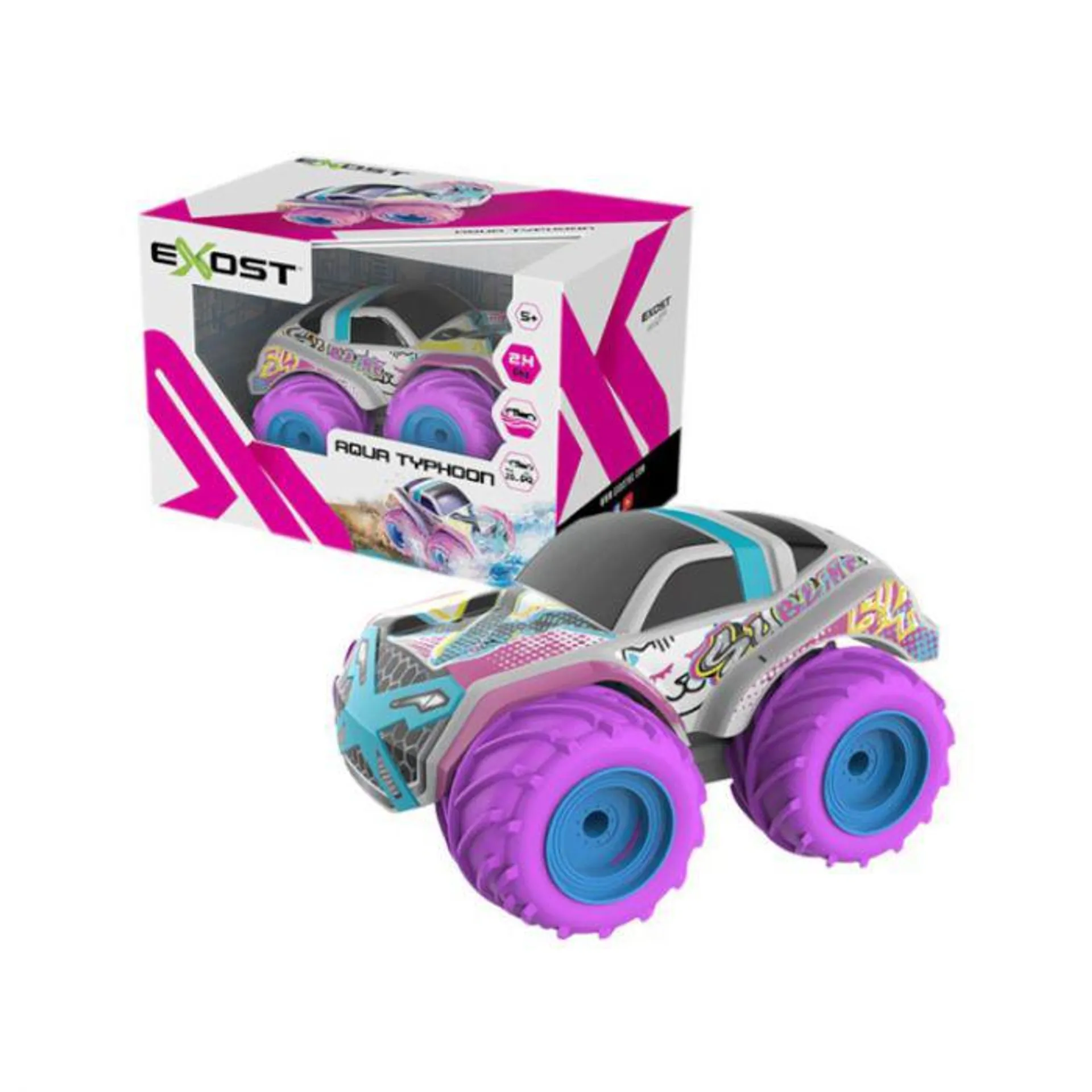 Exost Aqua Typhoon Radiostyrt Lekebil - Amazone