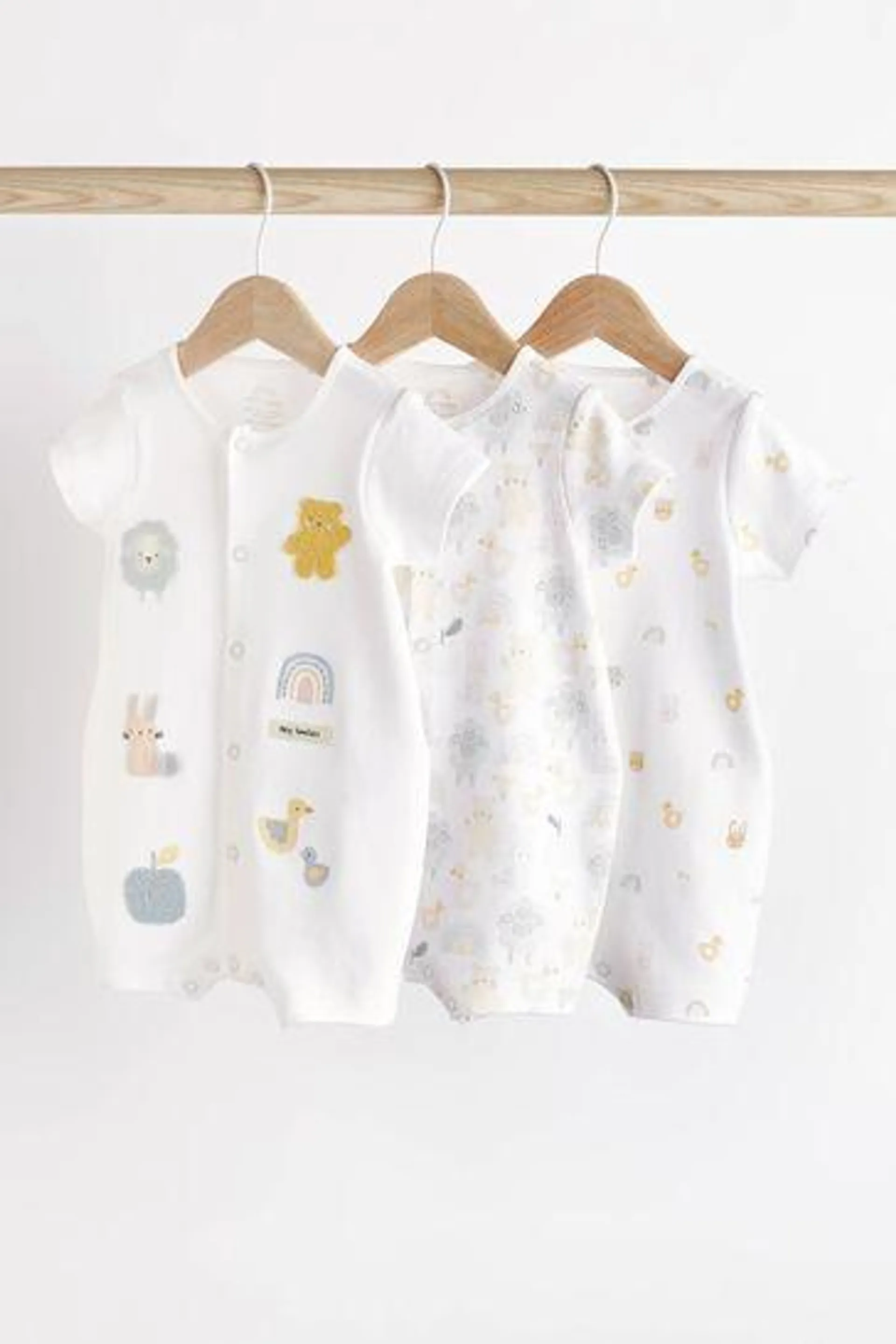 Baby Rompers 3 Pack (0mths-3yrs)