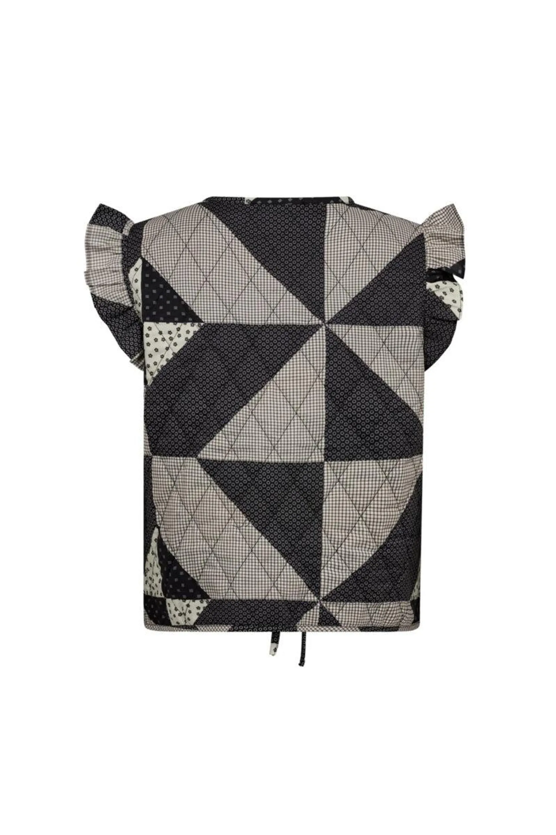 Patchie CC Quilt Vest Ink