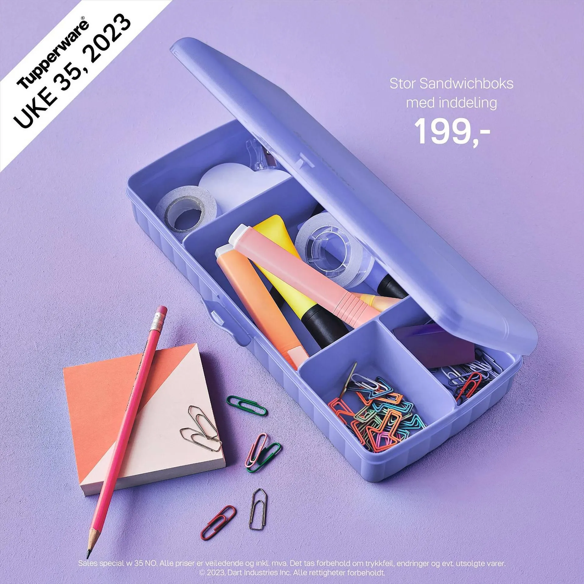 Tupperware Kundeavis fra 28. august til 3. september 2023 - kundeavisside 1