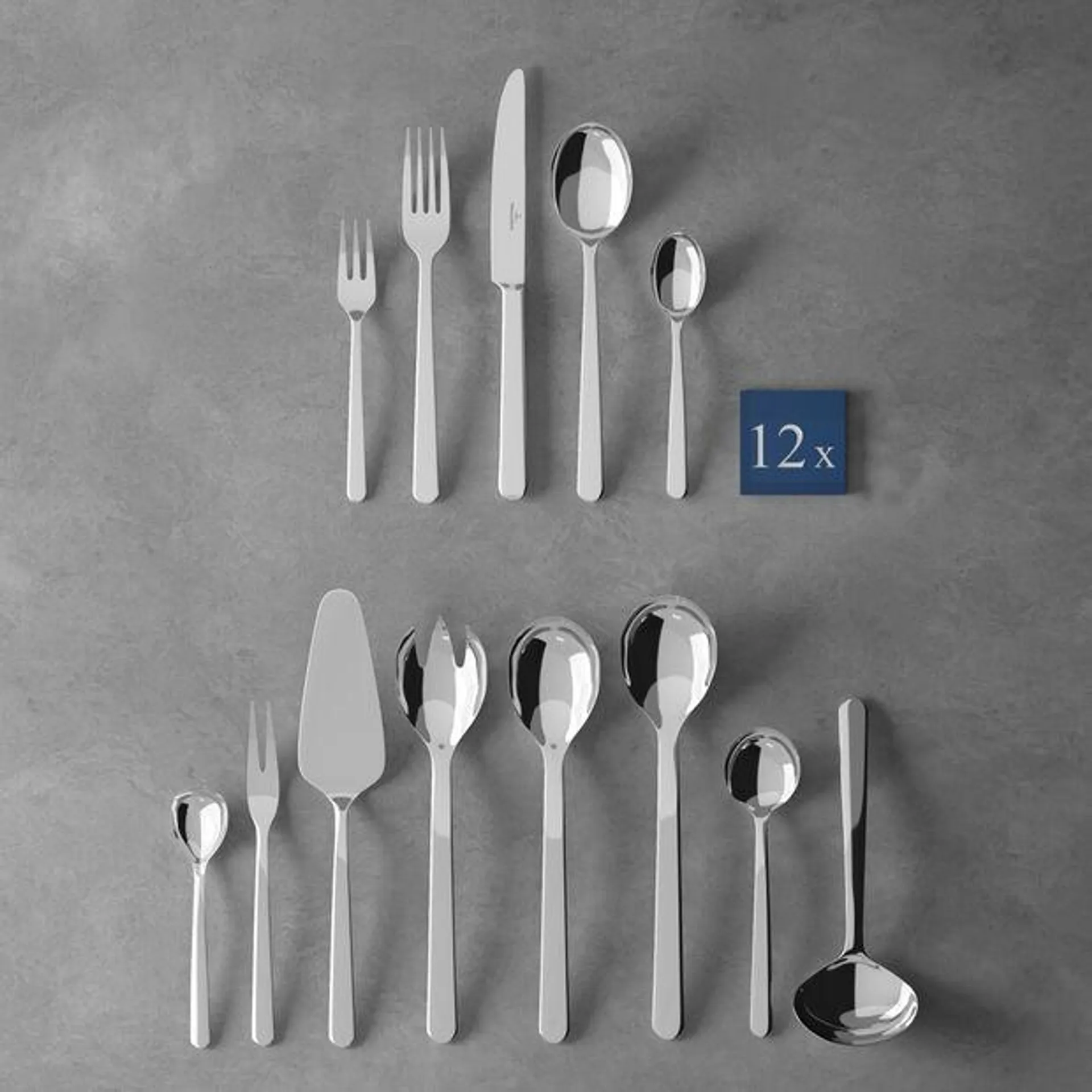 Louis Cutlery set 68pcs 44x29x9cm