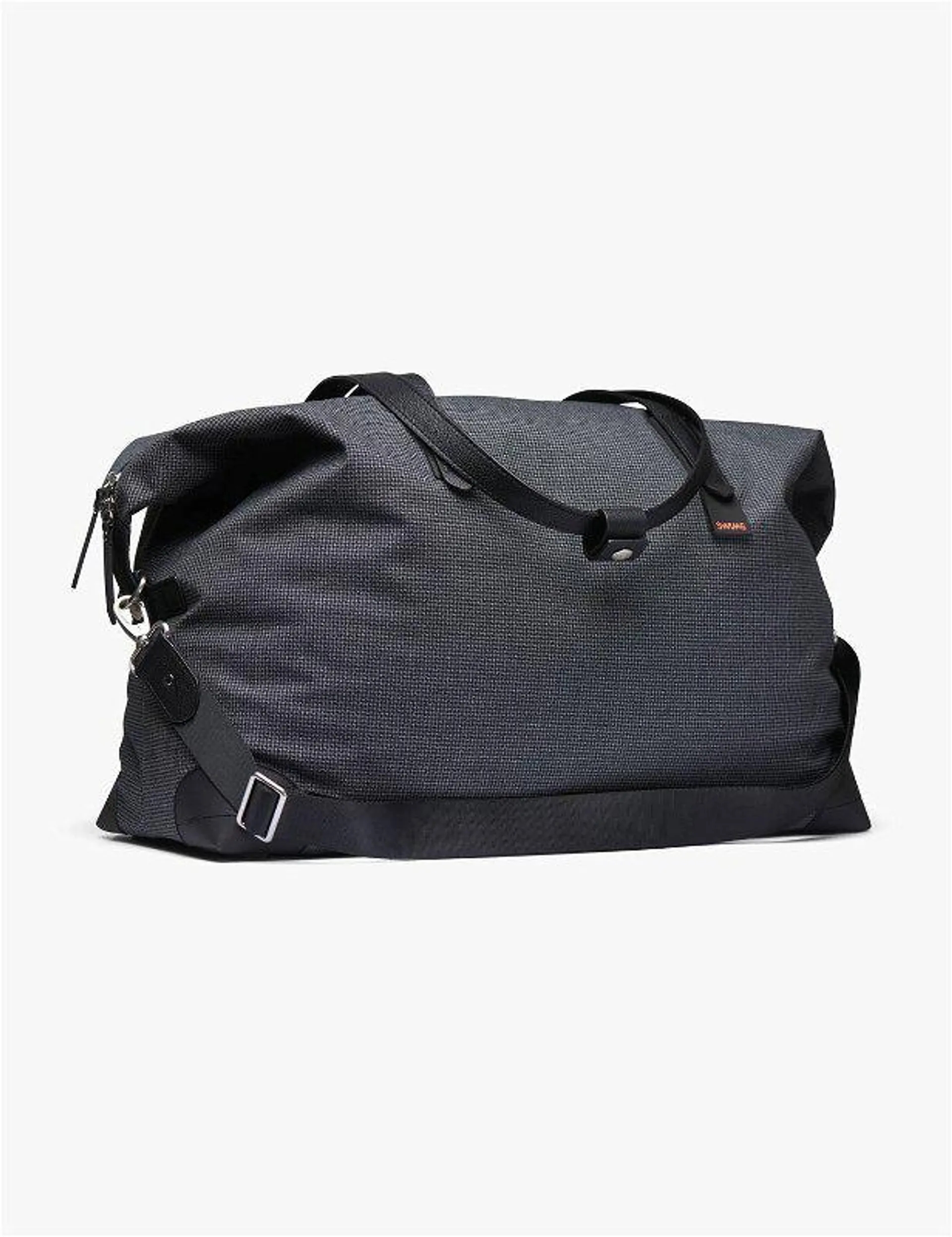 48H Holdall Wool Bag Grey/Hound Tooth