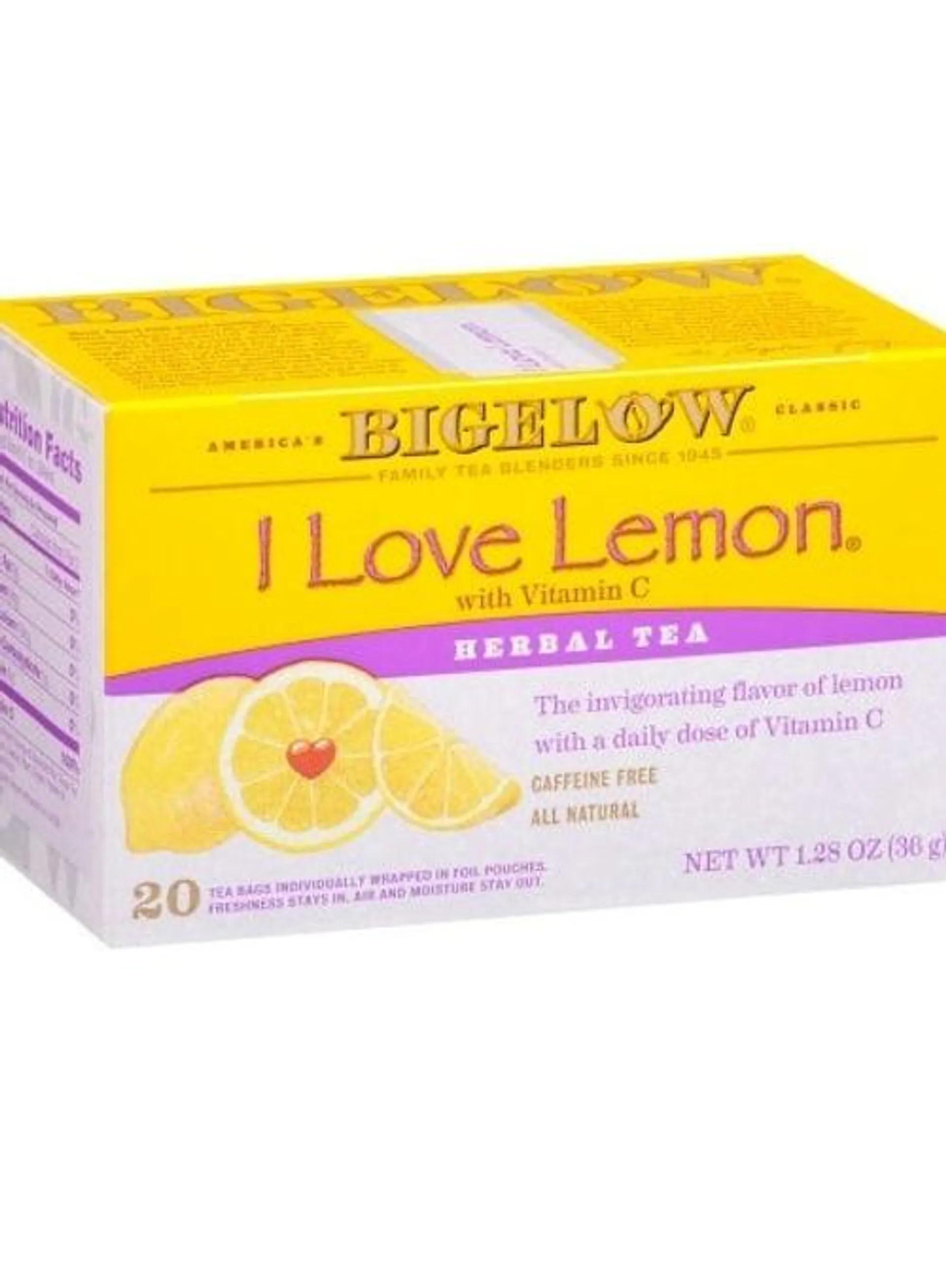 Bigelow I love lemon