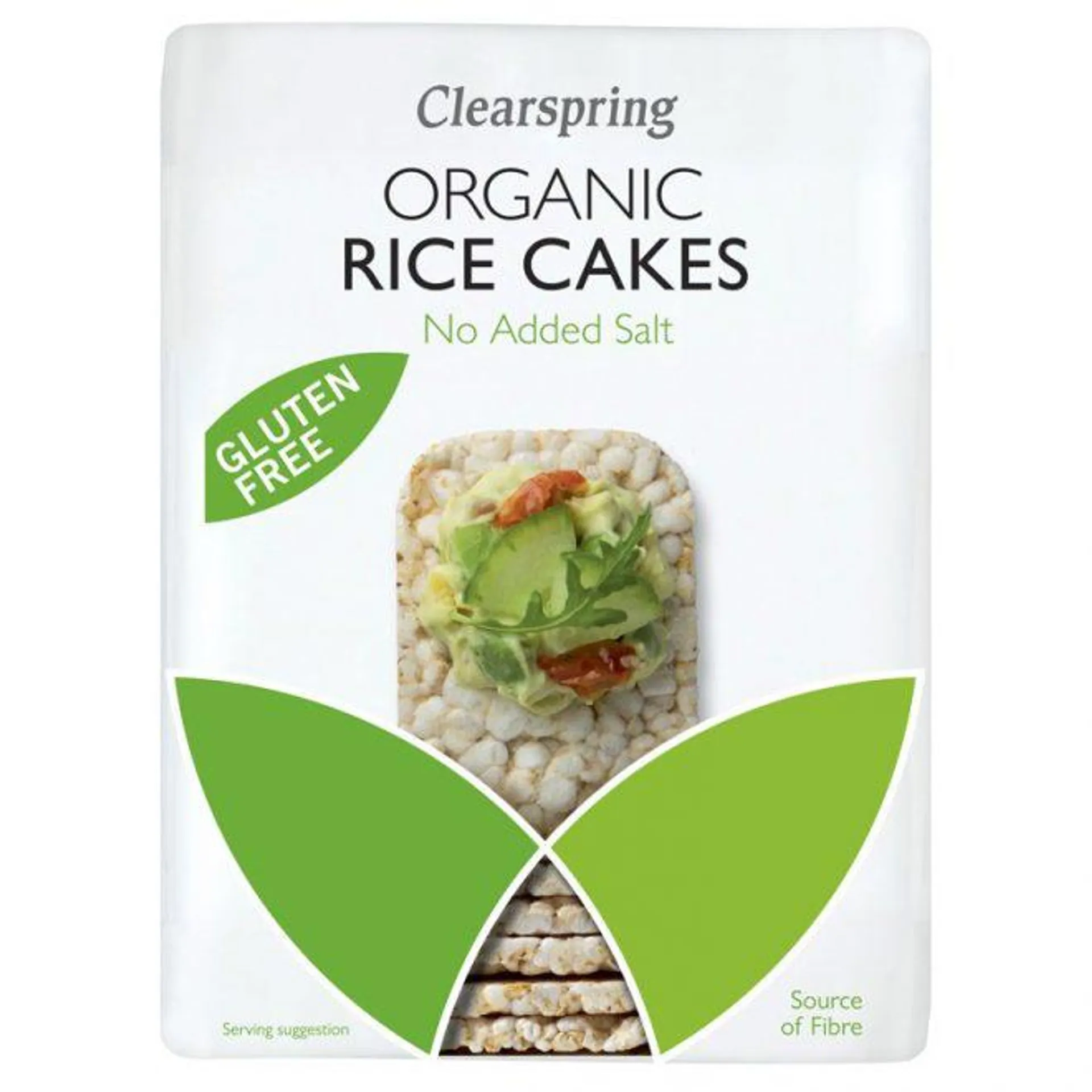 Clearspring økologisk riskaker uten tilsatt salt 130 g