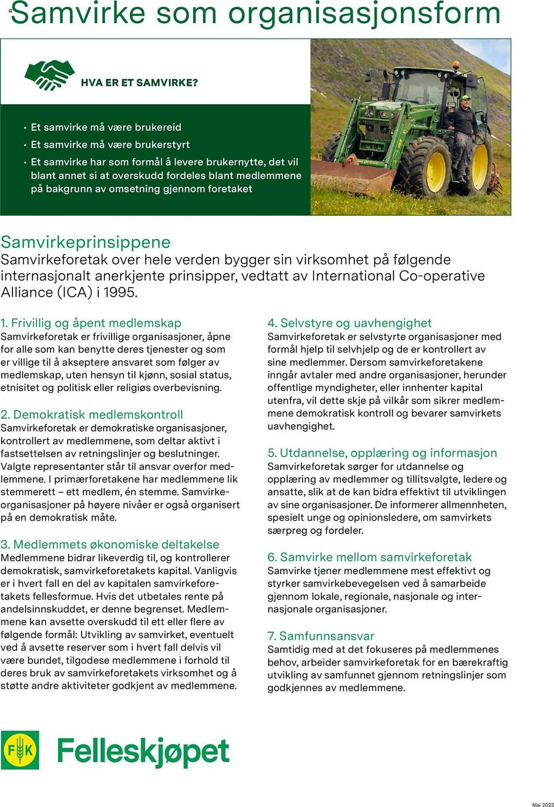 Felleskjøpet Kundeavis fra 13. september til 31. desember 2023 - kundeavisside 4