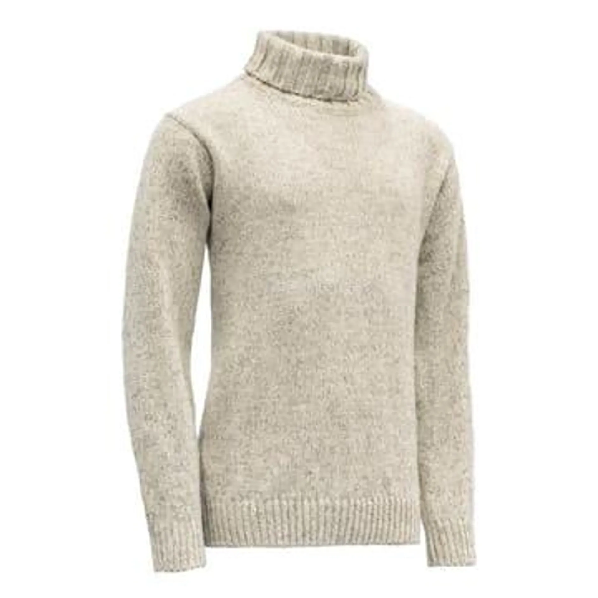 Devold Unisex Nansen Wool High Neck Grey Melange