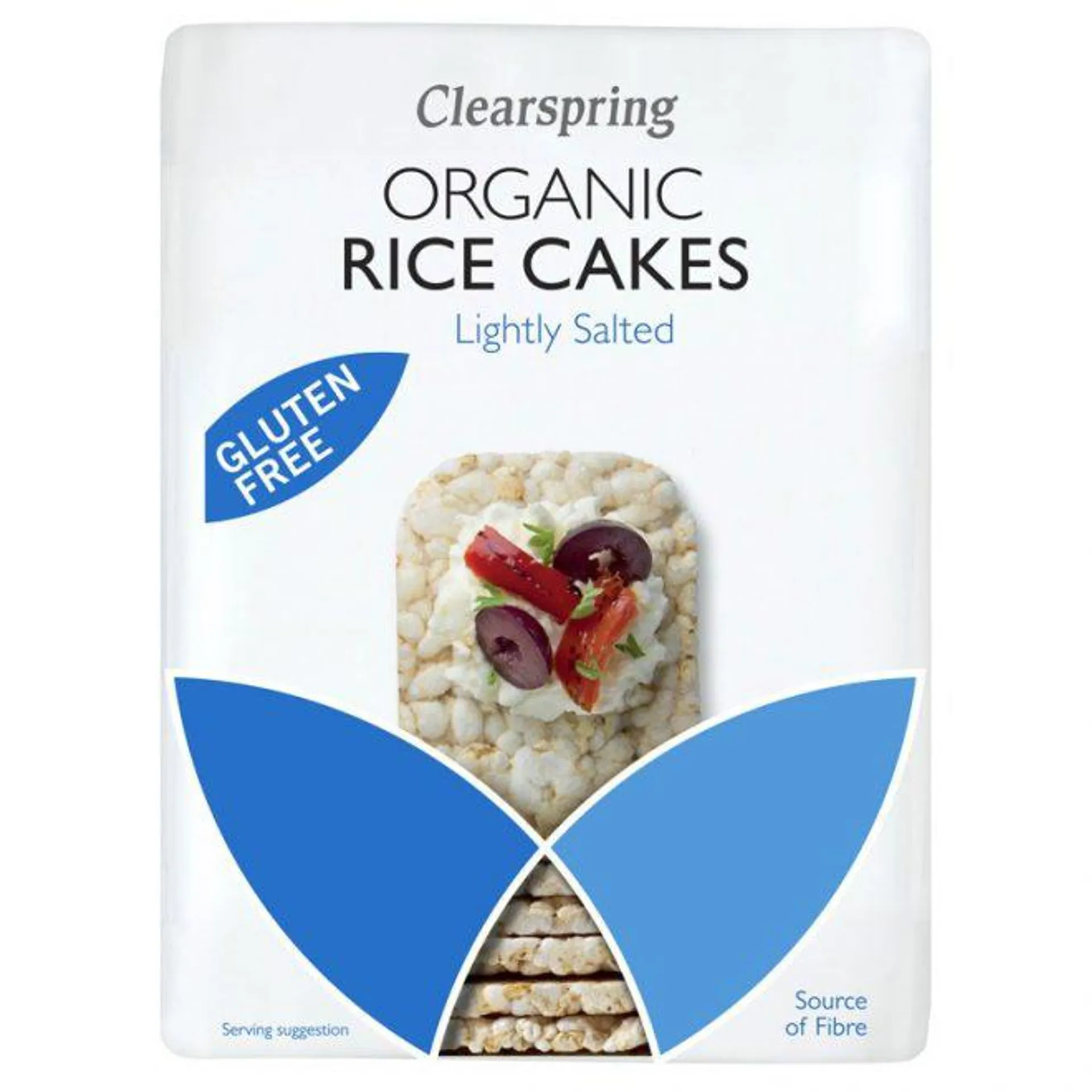 Clearspring økologisk riskaker med salt 130 g