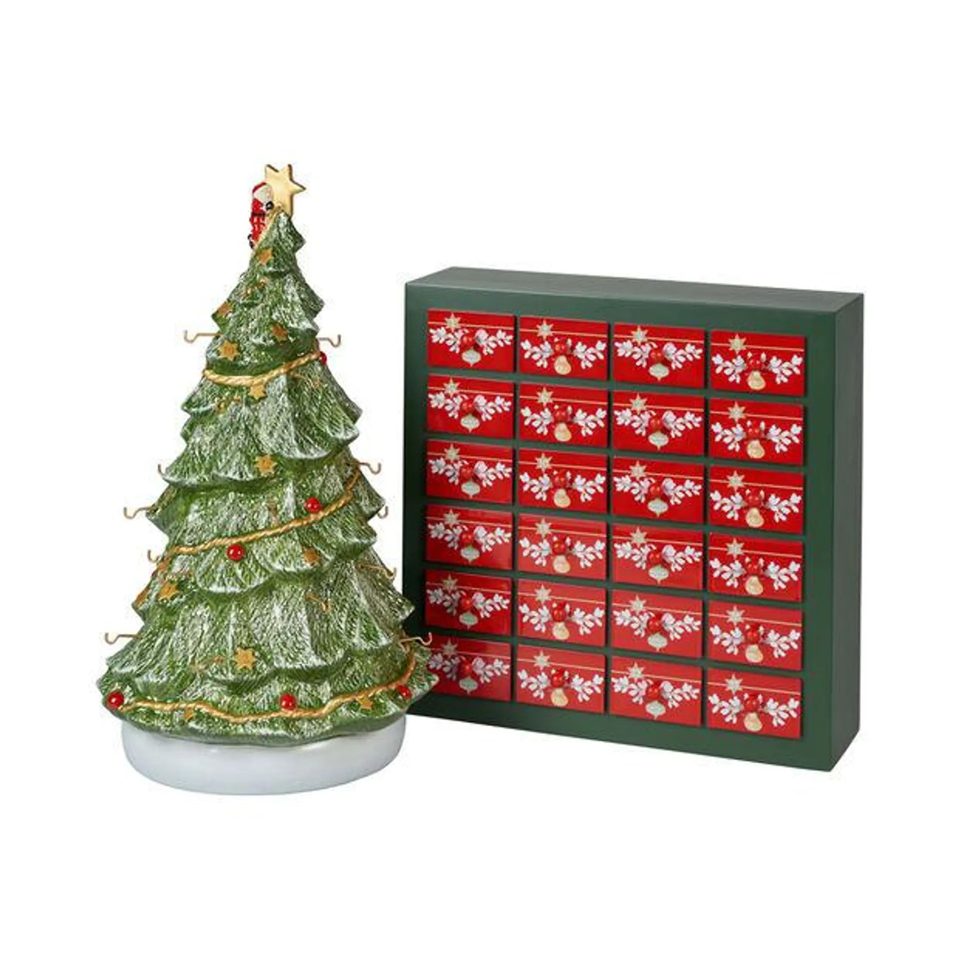 Christmas Toys Memory Advent calendar set, including tree, 26 pieces