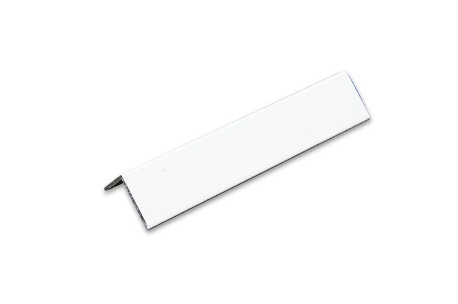Hjørne Aluminium Hvit Matt 15x15mm L=1lm
