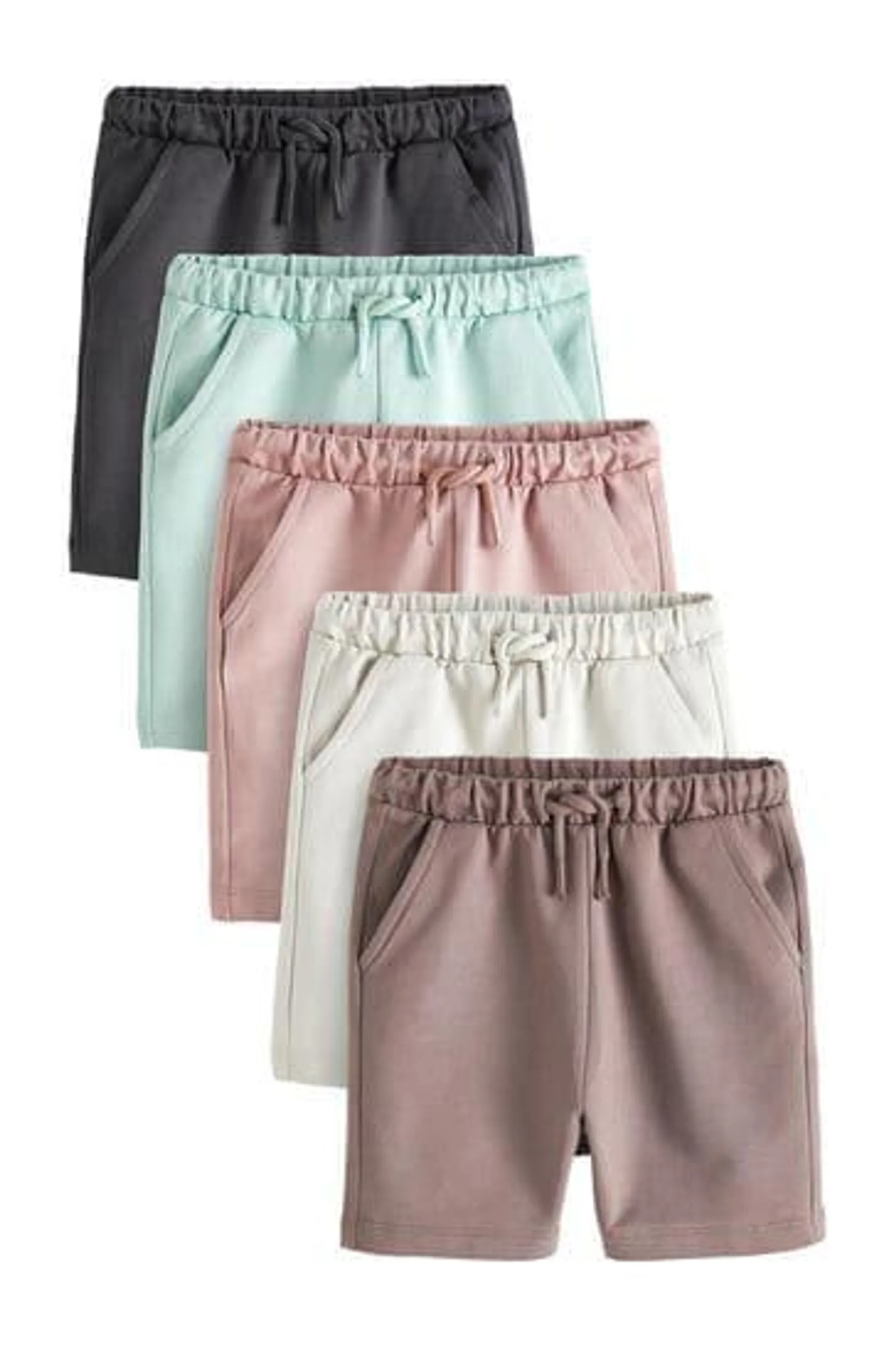 Jersey Shorts 5 Pack (3mths-7yrs)